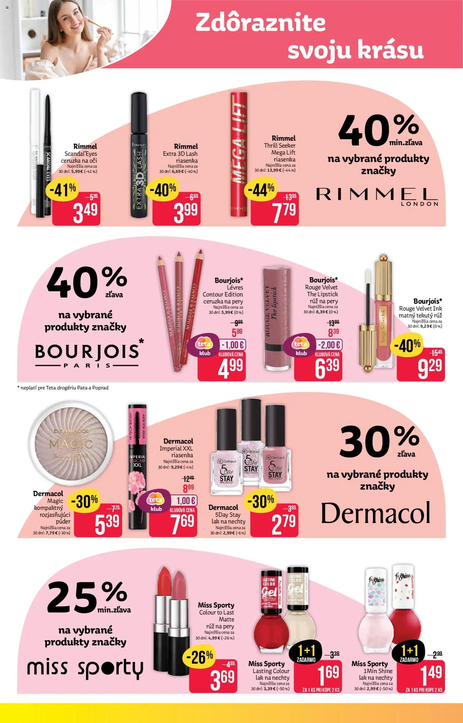 Teta drogerie leták od 20.07.2026 Teta drogerie leták