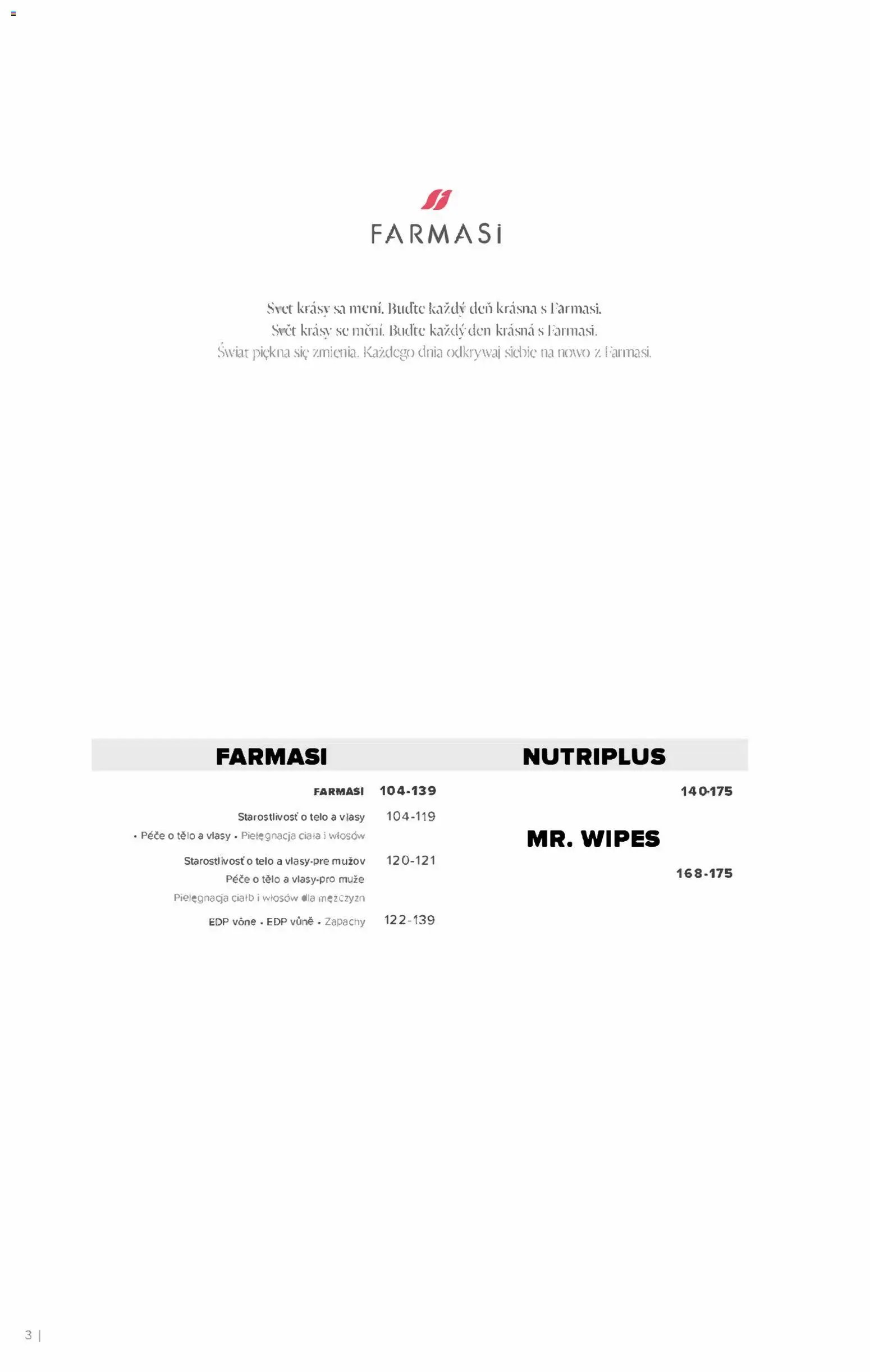 Farmasi leták od 01.01.2026 Katalóg Jan - Jún 2026