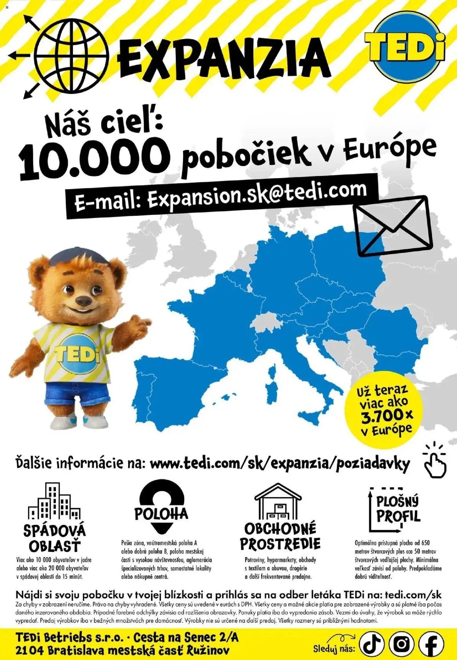 TEDi leták od 23.08.2026 TEDi nové otvorenie - Košice