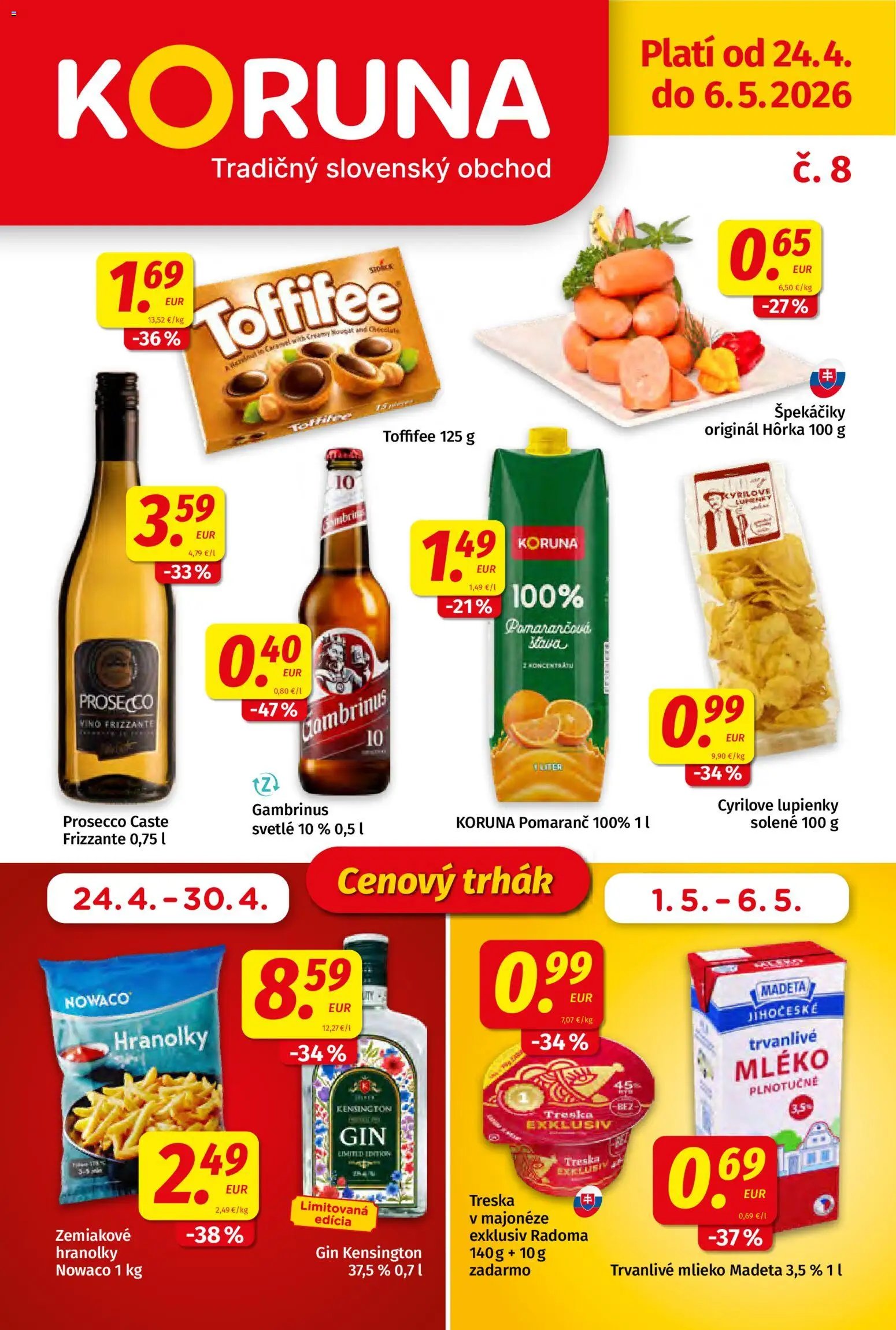 Koruna leták od 24.04.2026 Koruna leták (2026-04-24 - 2026-05-06) | 1