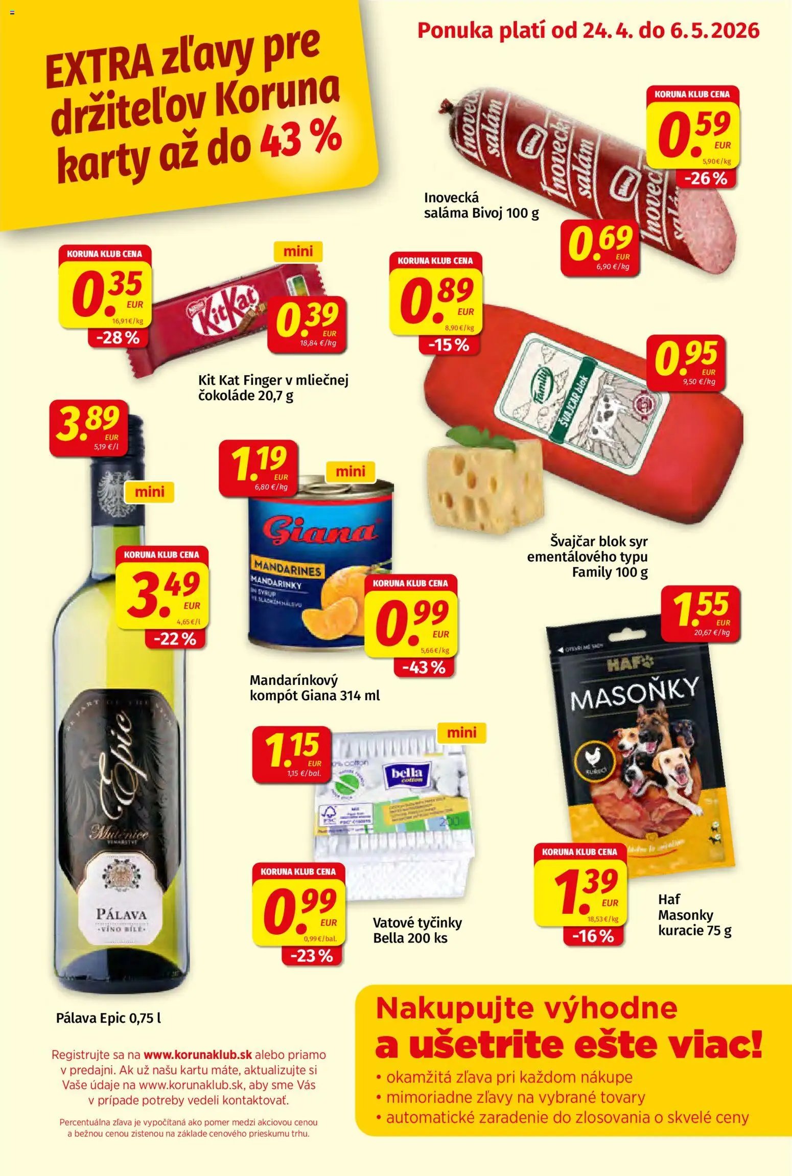 Koruna leták od 24.04.2026 Koruna leták (2026-04-24 - 2026-05-06) | 9