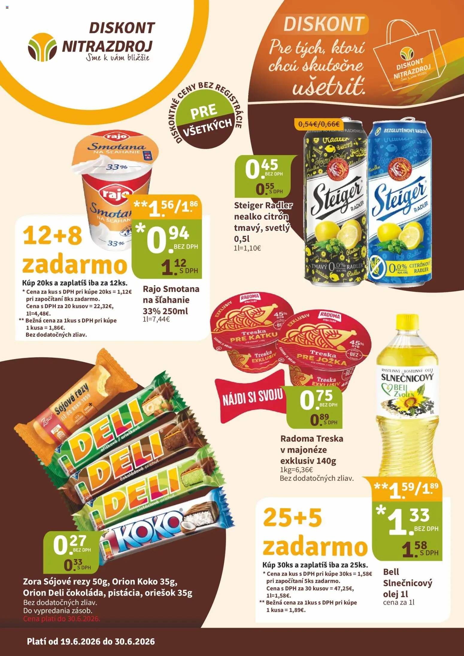Nitrazdroj leták od 19.06.2026 Nitrazdroj diskont