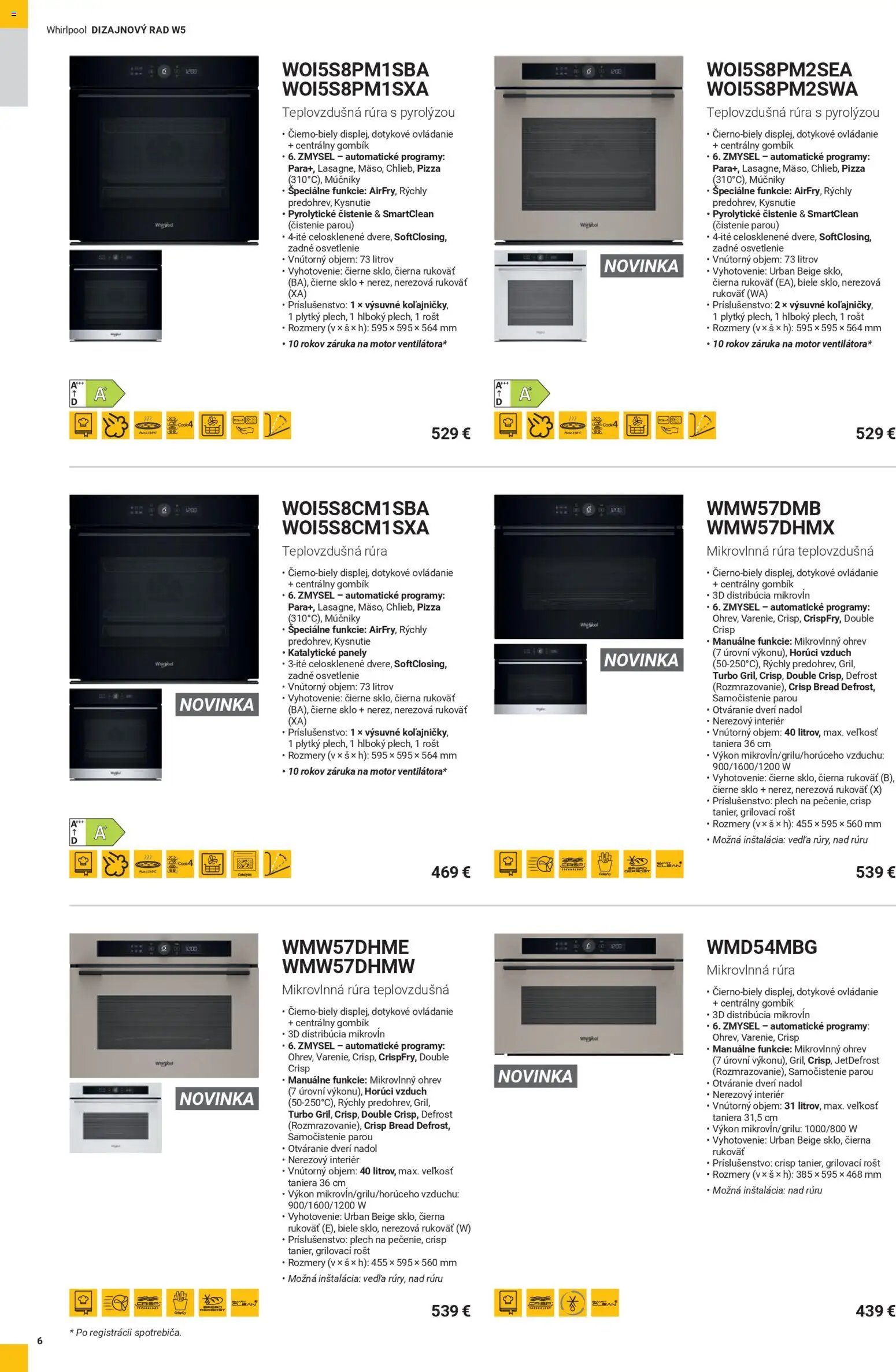 Whirlpool leták od 12.11.2025 Leták (2025-11-12 - 2025-12-31) | 6