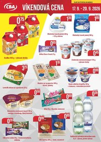 KARMEN CBA leták od 17.09.2026 KARMEN CBA víkendová cena