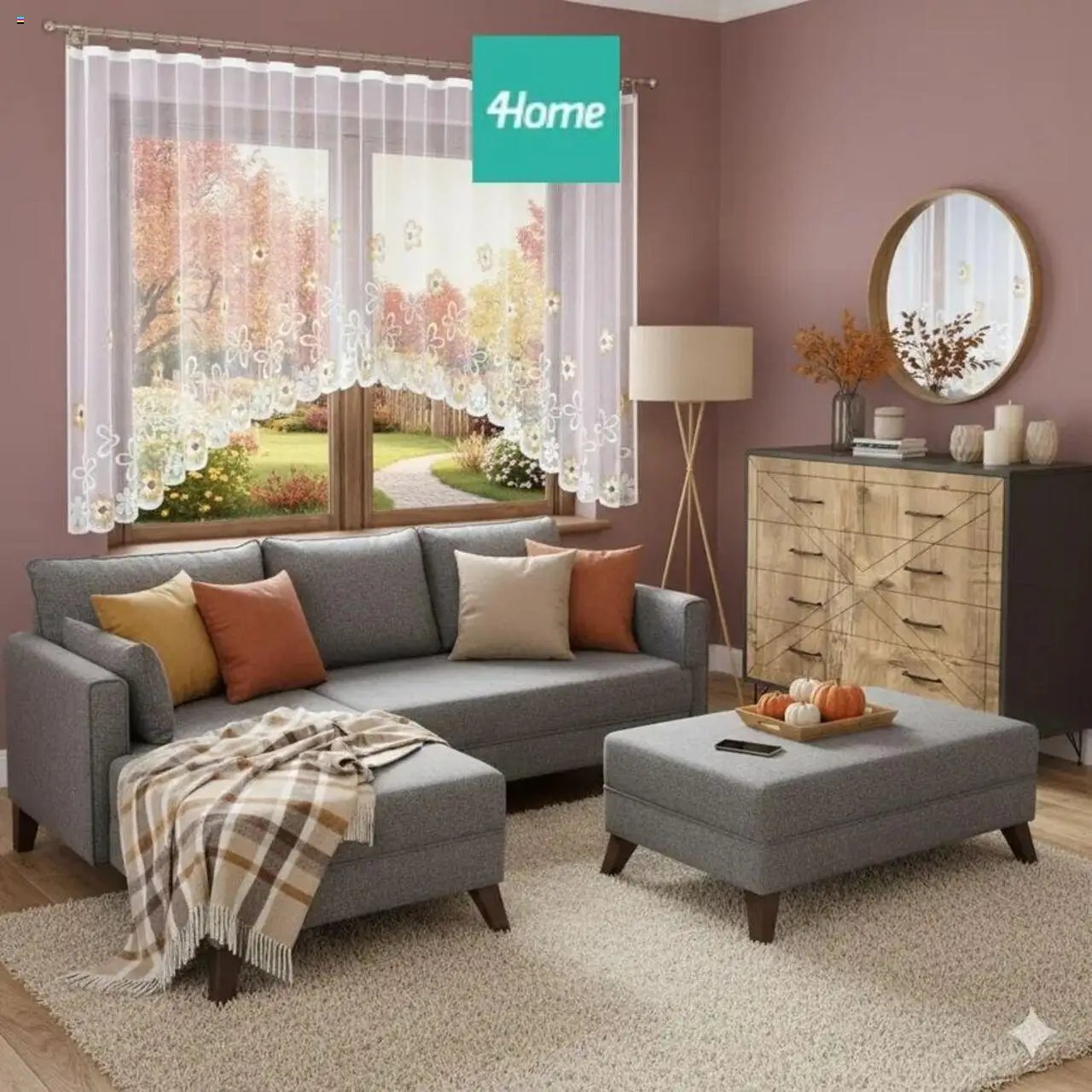 4home.sk leták od 01.09.2025 Moderná obývačka s nádychom elegancie (2025-09-01 - 2025-12-31) | 1