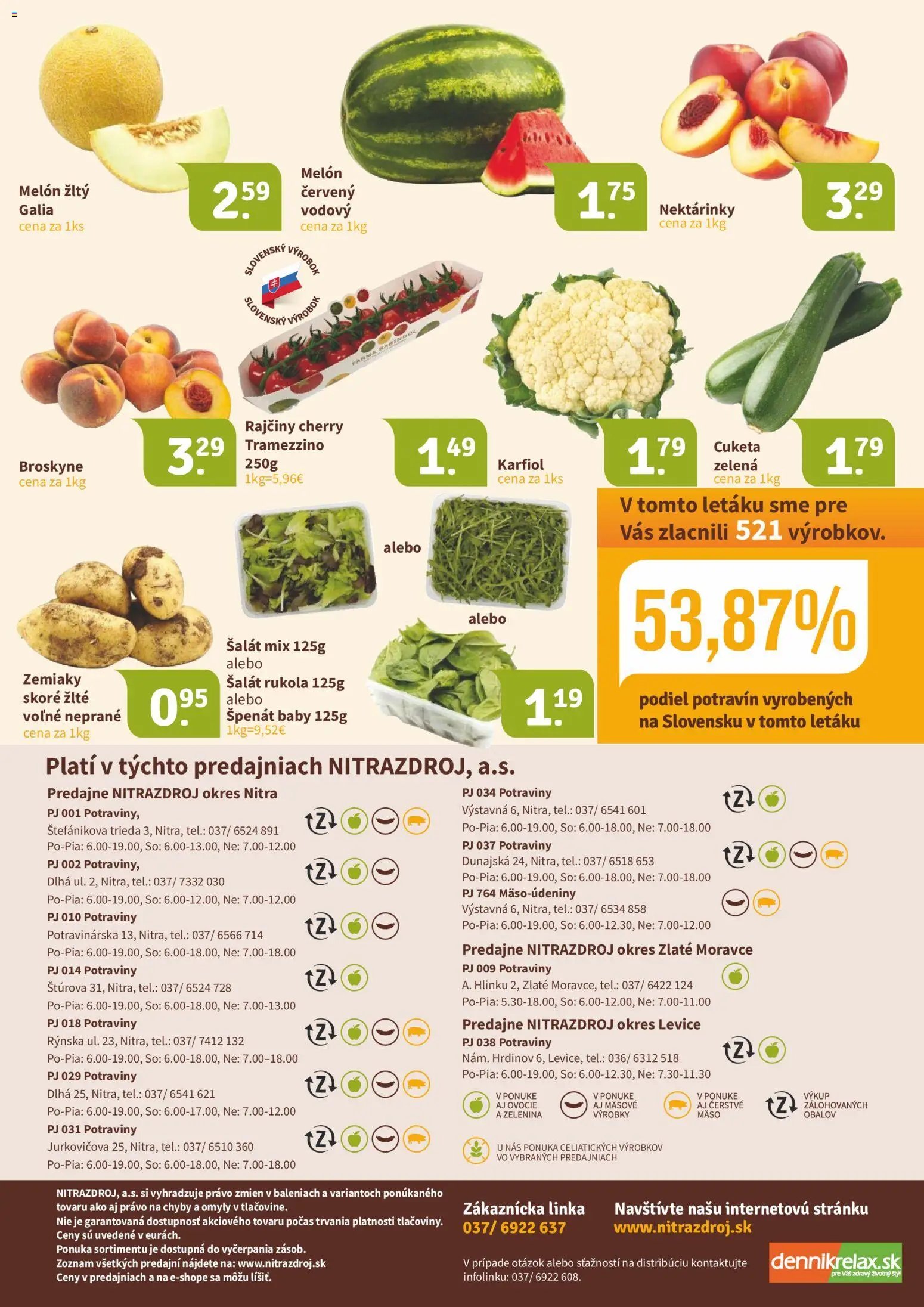 Nitrazdroj leták od 19.06.2026 Leták