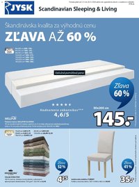 JYSK leták od 02.09.2026 JYSK matrace - zľava až 60%