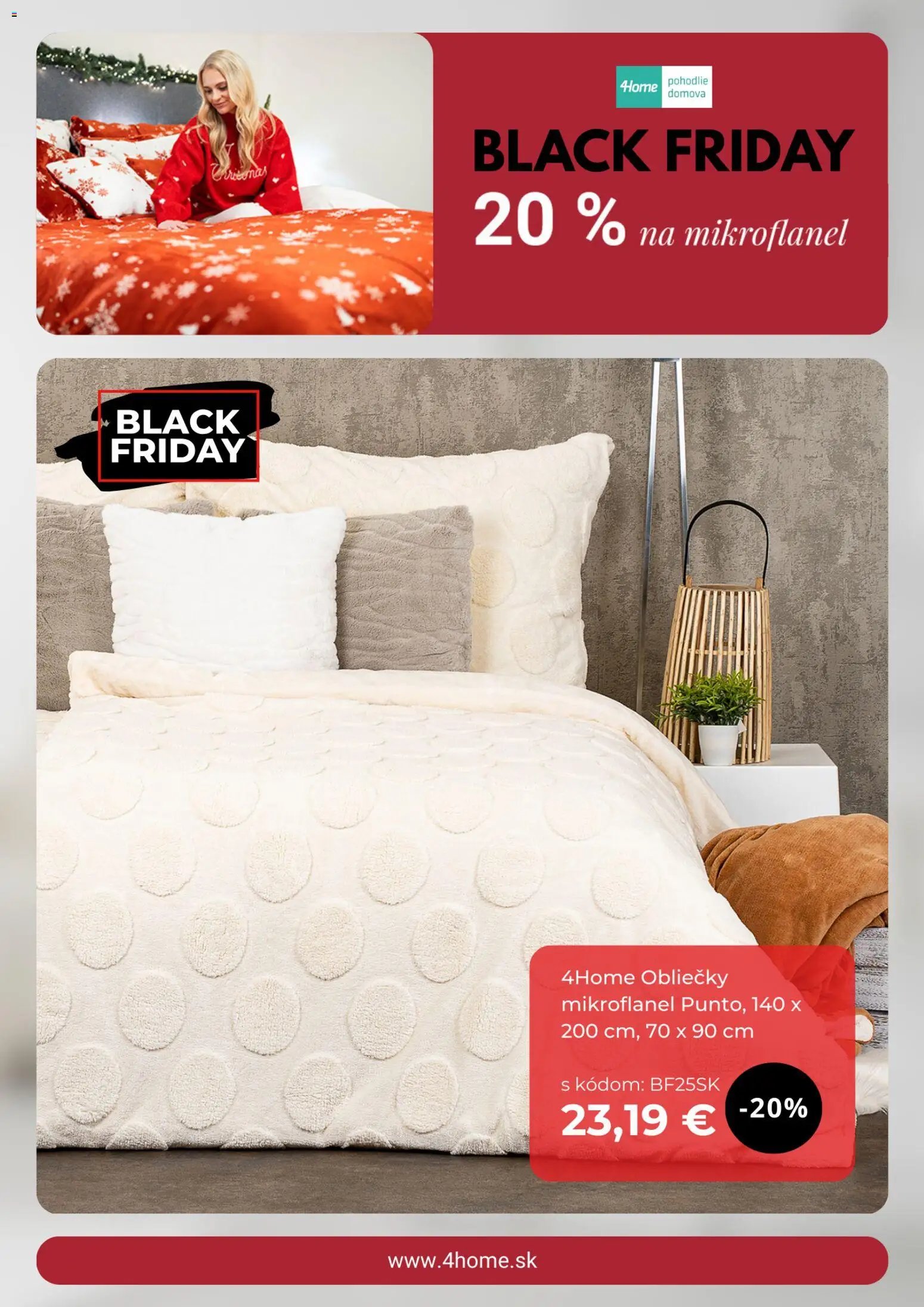 4home.sk leták od 21.11.2025 Black Friday (2025-11-21 - 2025-12-01) | 2