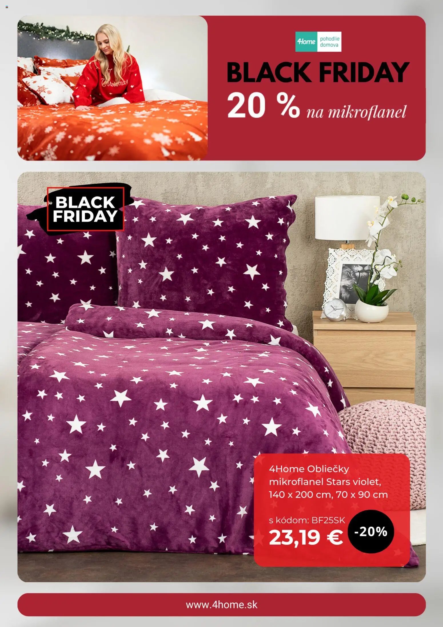 4home.sk leták od 21.11.2025 Black Friday (2025-11-21 - 2025-12-01) | 4