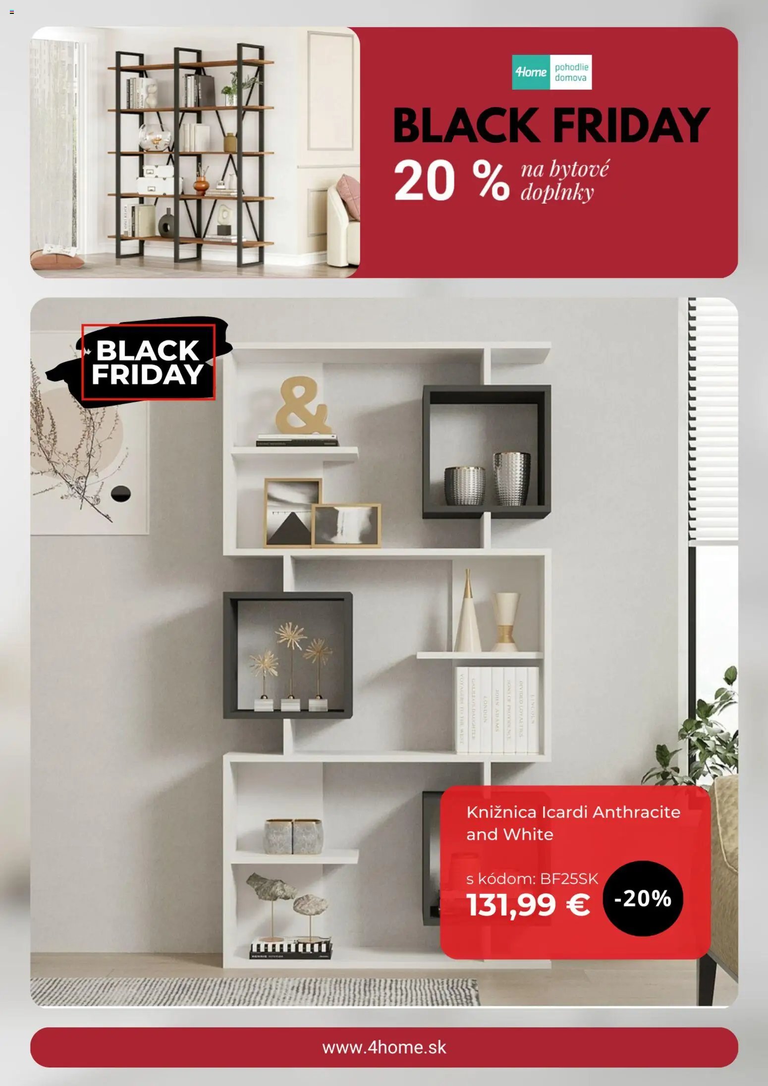 4home.sk leták od 21.11.2025 Black Friday (2025-11-21 - 2025-12-01) | 5