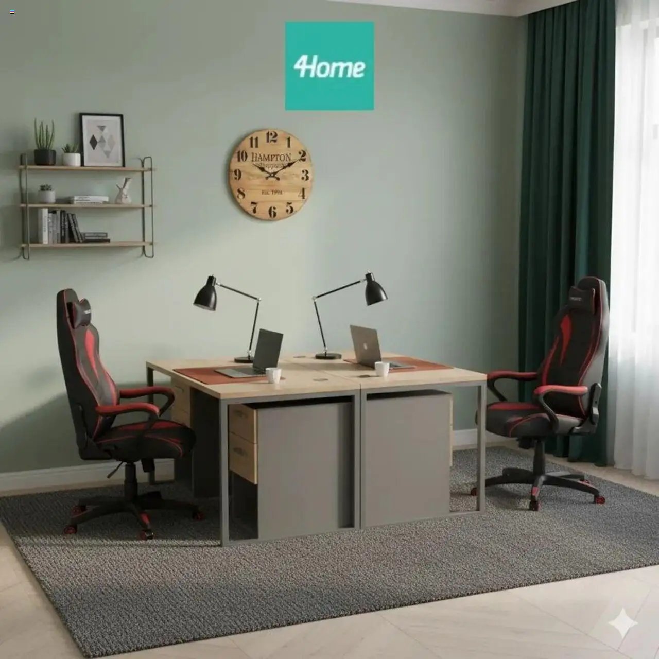 4home.sk leták od 01.09.2025 Pracovňa pre dvoch (2025-09-01 - 2025-12-31) | 1