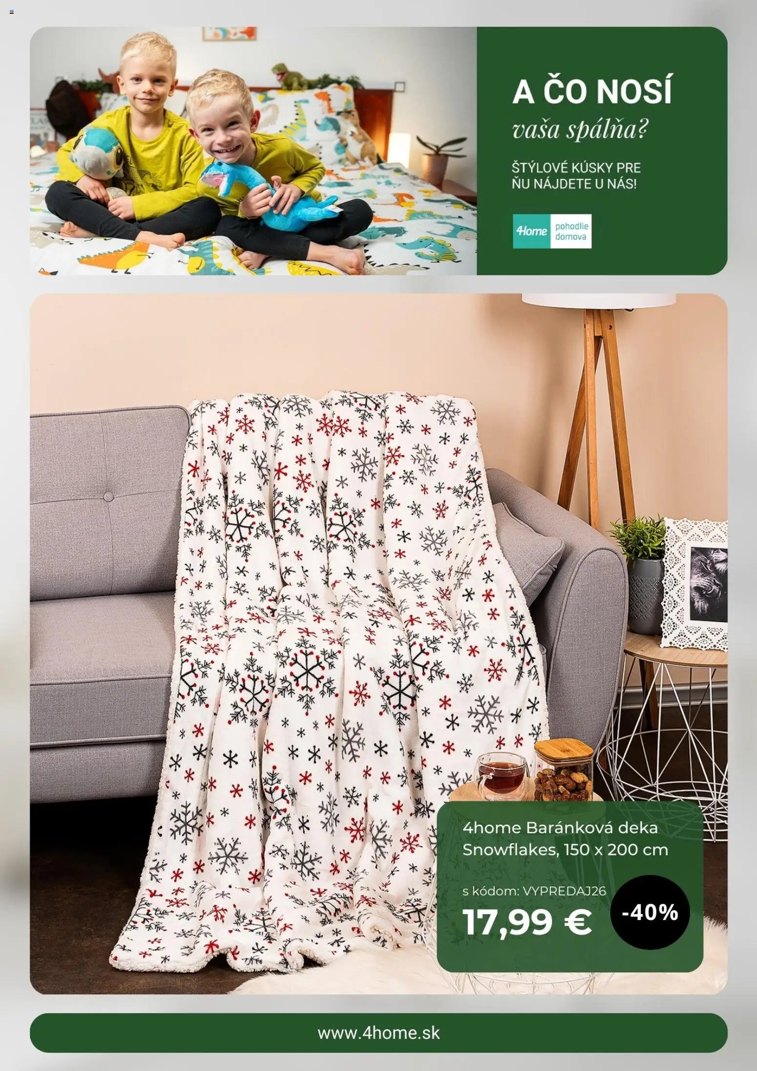 4home.sk leták od 12.01.2026 Leták (2026-01-12 - 2026-02-12) | 2