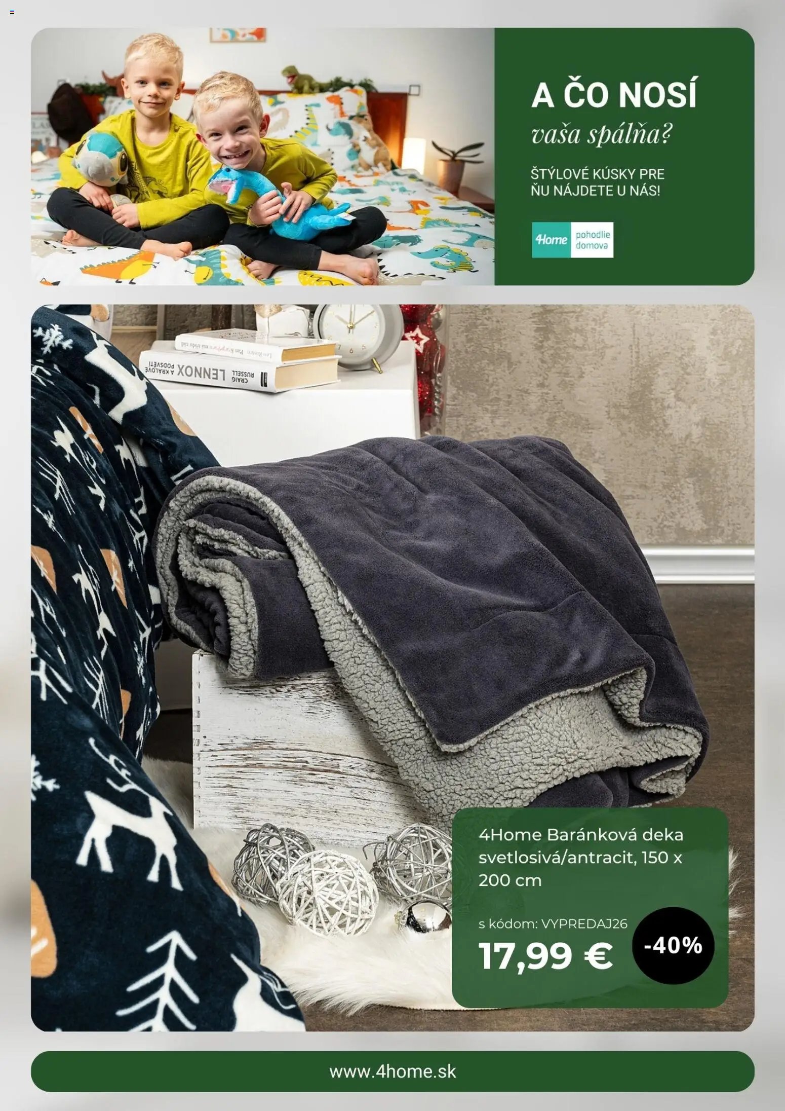 4home.sk leták od 12.01.2026 Leták (2026-01-12 - 2026-02-12) | 3