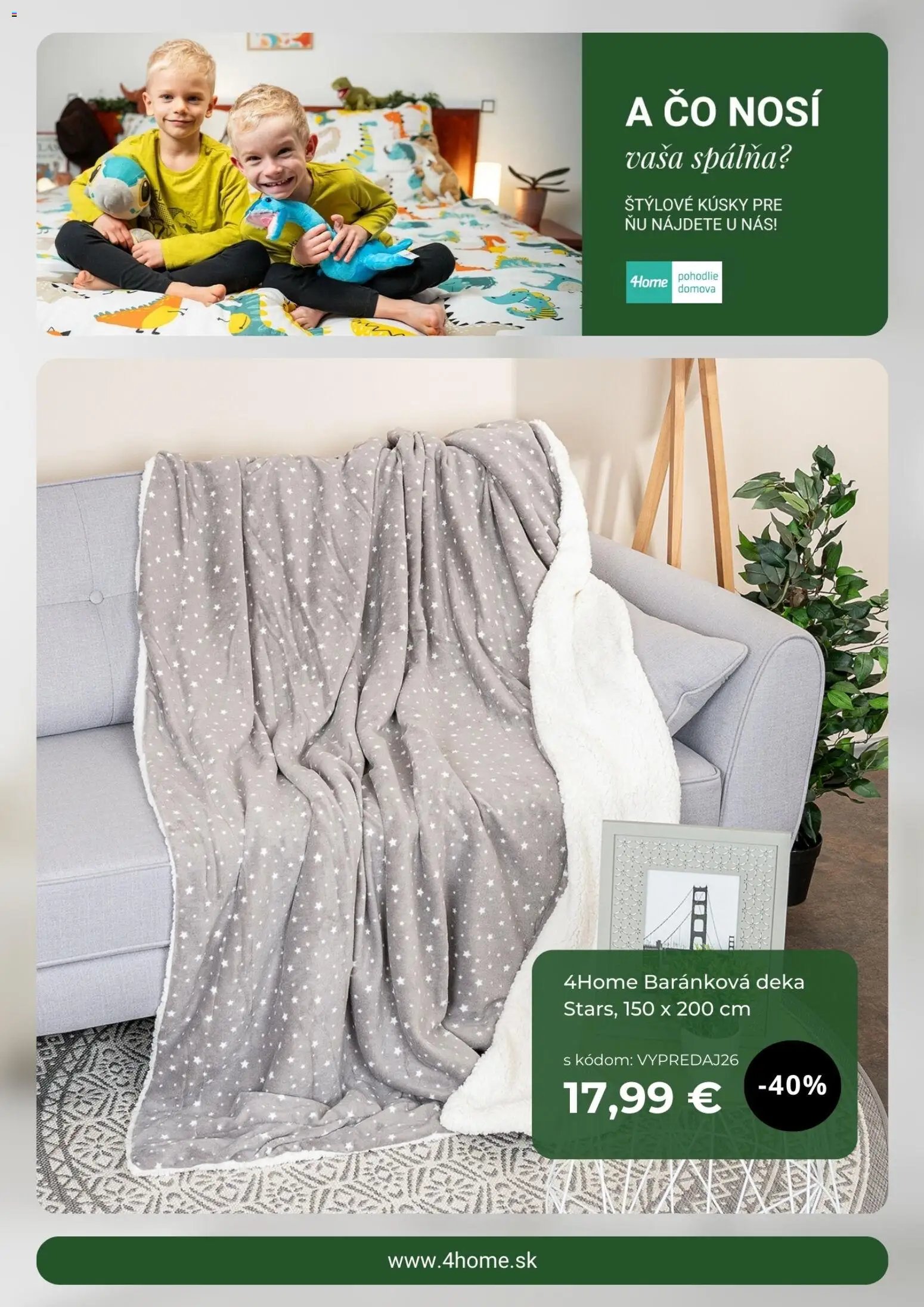 4home.sk leták od 12.01.2026 Leták (2026-01-12 - 2026-02-12) | 7