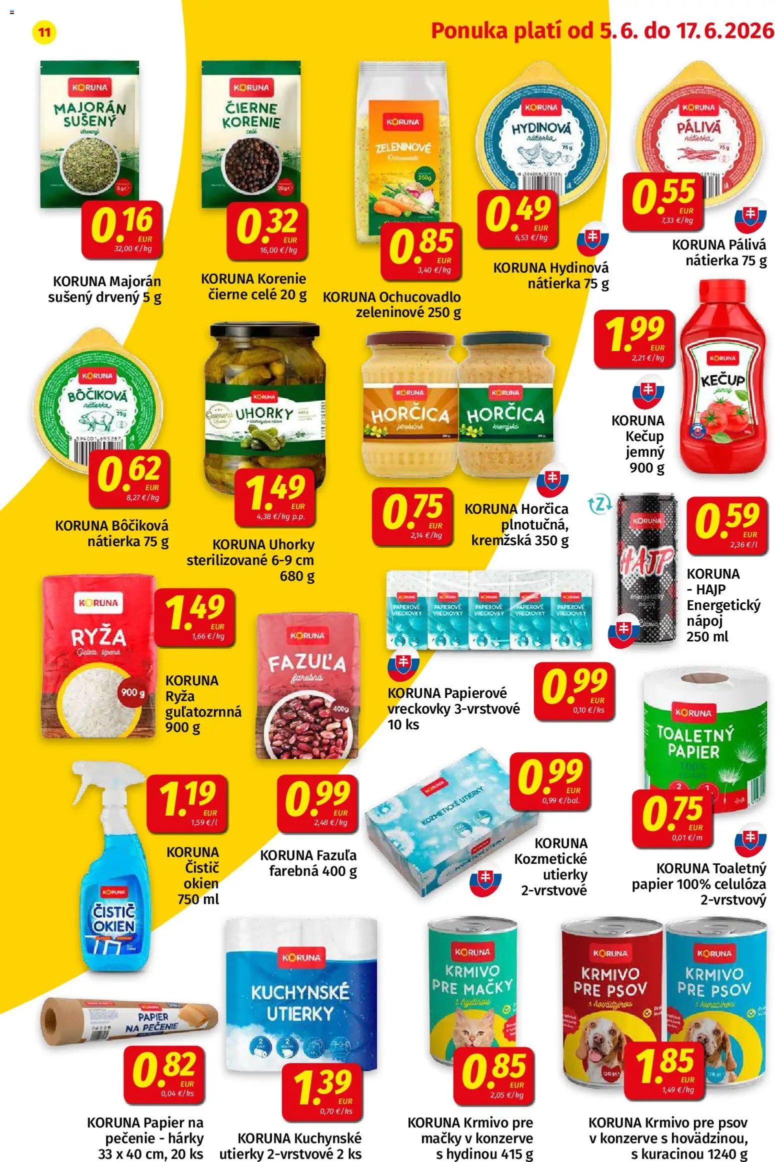 Koruna leták od 05.06.2026 Koruna leták