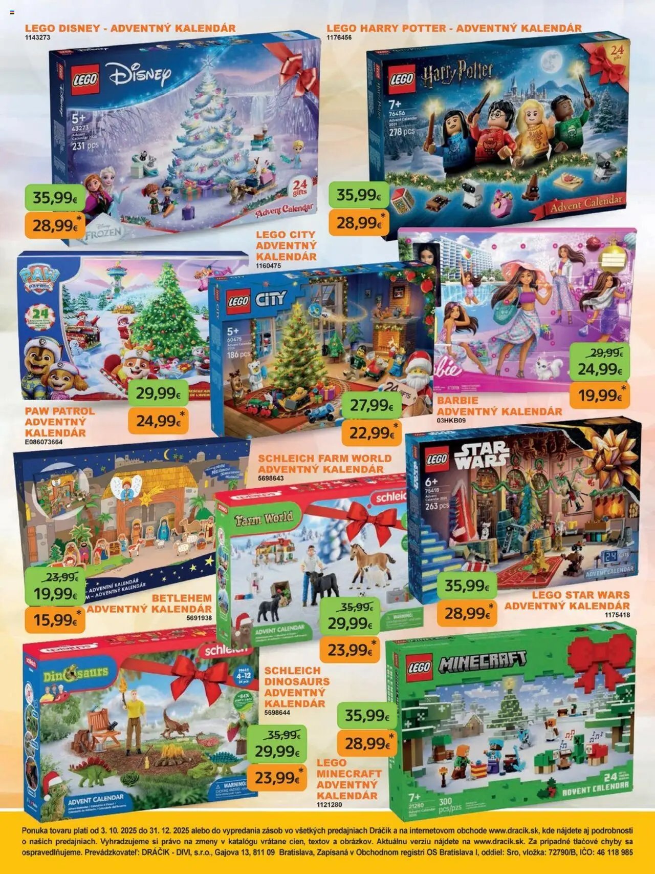 Dráčik leták od 03.10.2025 Leták (2025-10-03 - 2025-12-31) | 124