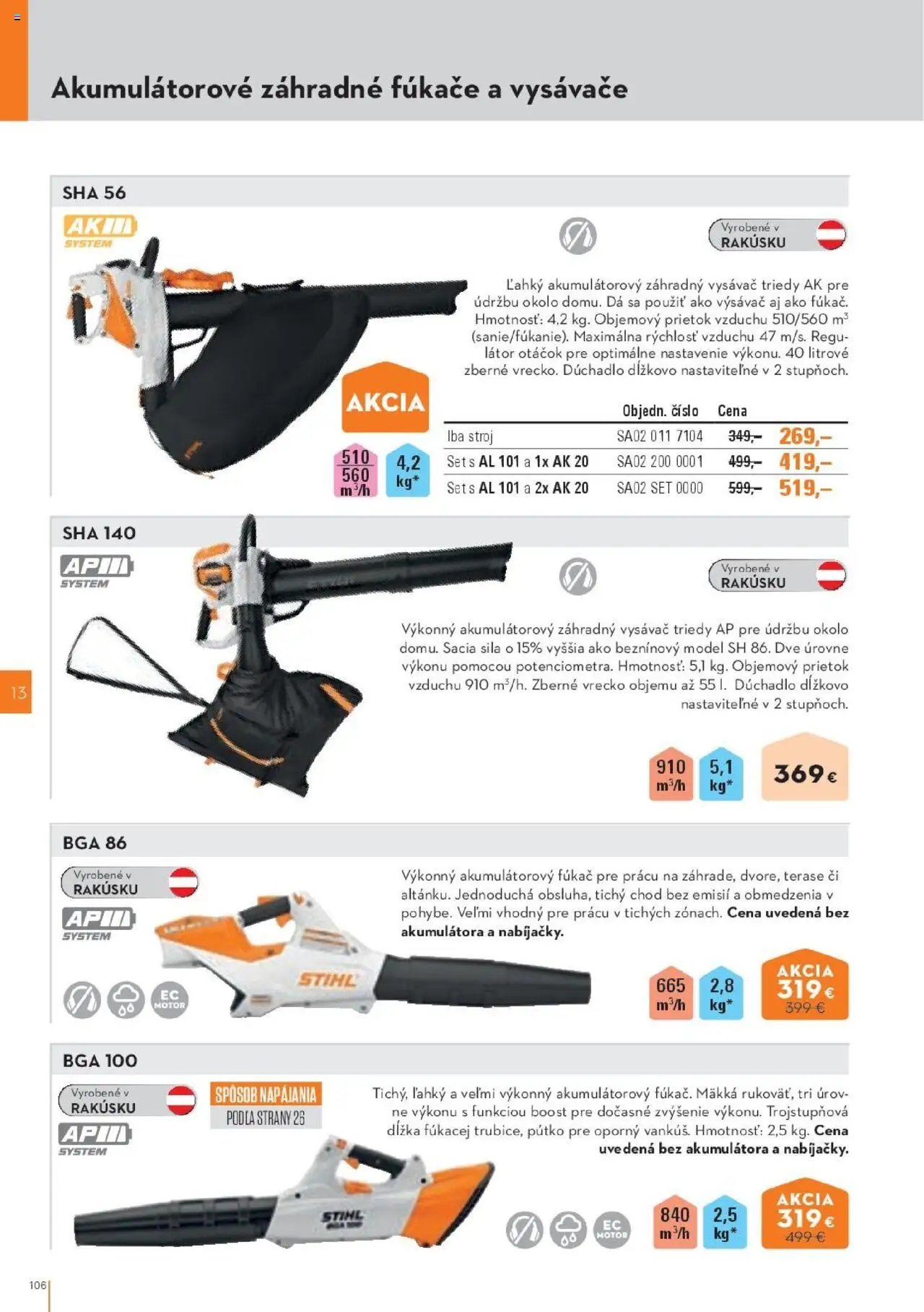 STIHL leták od 29.09.2025 Katalóg (2025-09-29) | 106