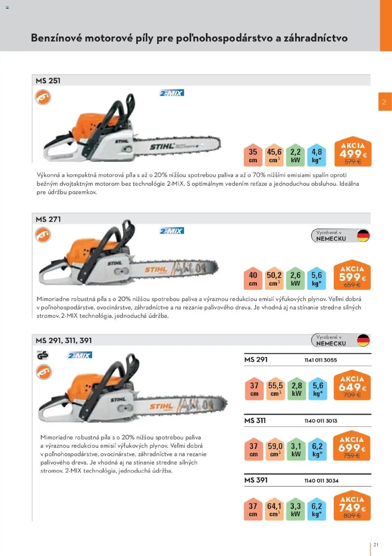 STIHL leták od 29.09.2025 Katalóg (2025-09-29) | 21