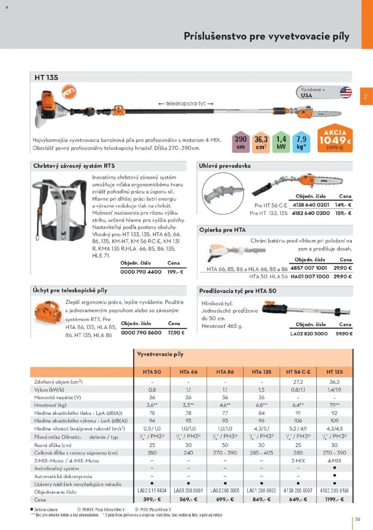 STIHL leták od 29.09.2025 Katalóg (2025-09-29) | 39