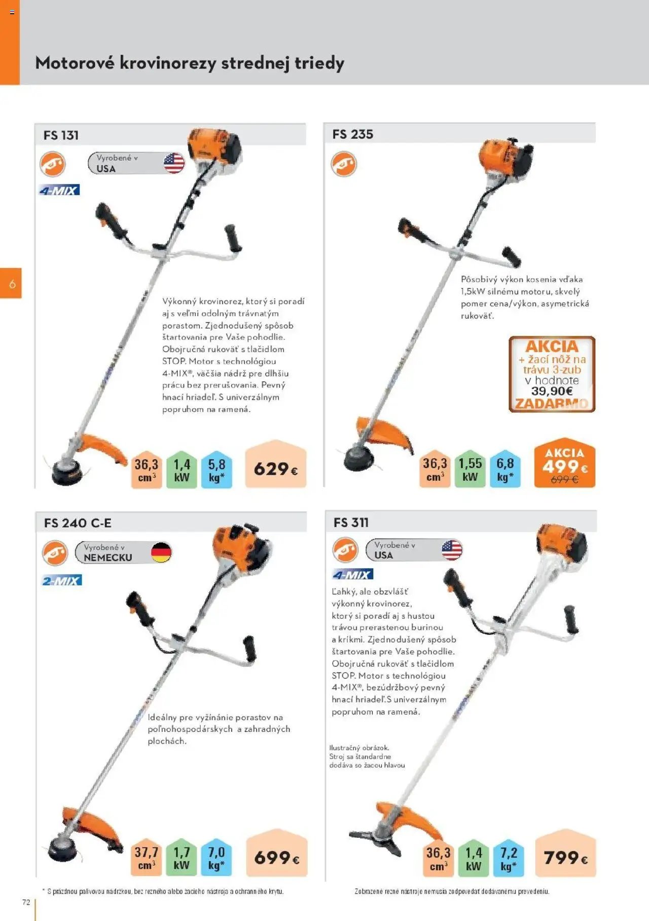 STIHL leták od 29.09.2025 Katalóg (2025-09-29) | 72
