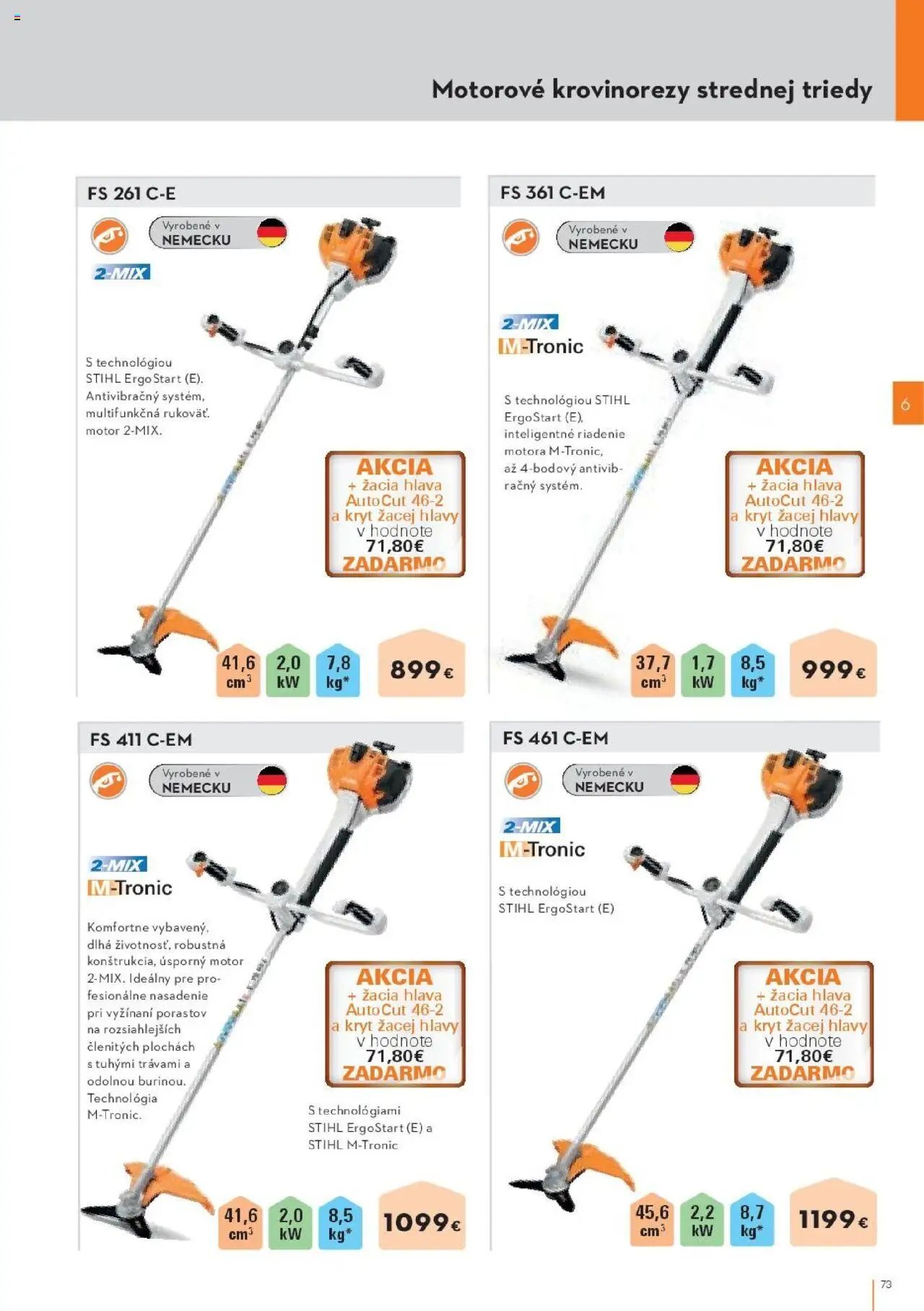 STIHL leták od 29.09.2025 Katalóg (2025-09-29) | 73