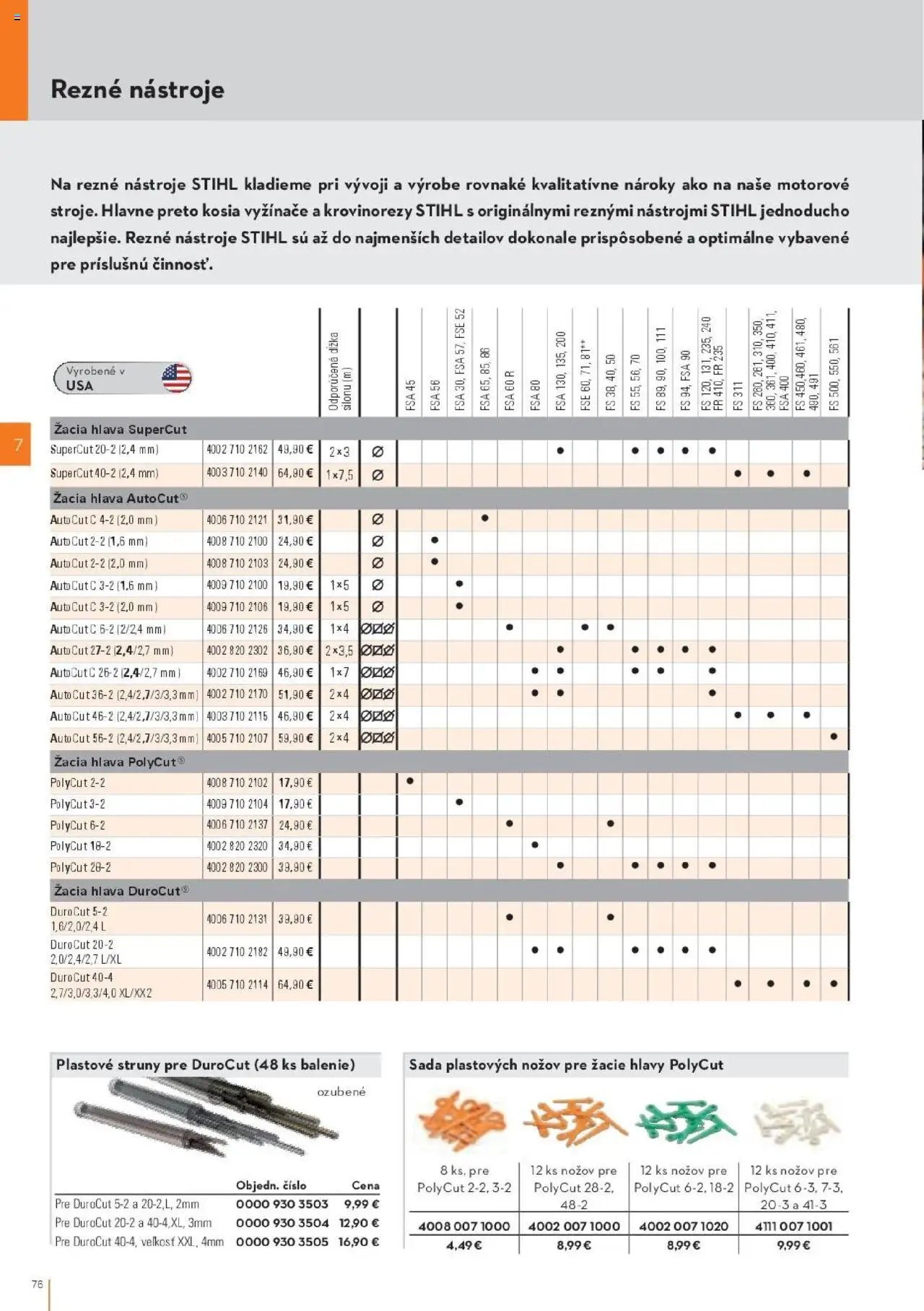 STIHL leták od 29.09.2025 Katalóg (2025-09-29) | 76