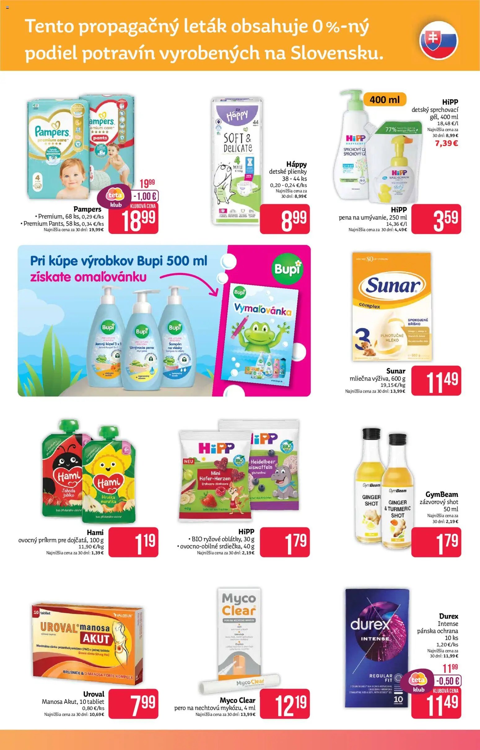 Teta drogerie leták od 08.06.2026 Teta drogerie leták
