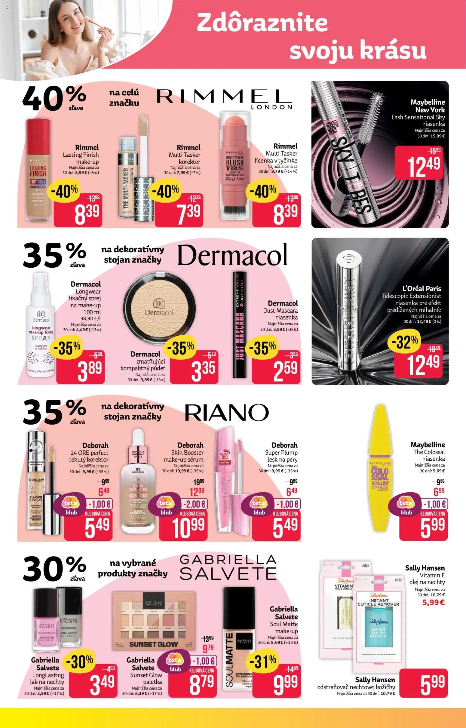 Teta drogerie leták od 08.06.2026 Teta drogerie leták