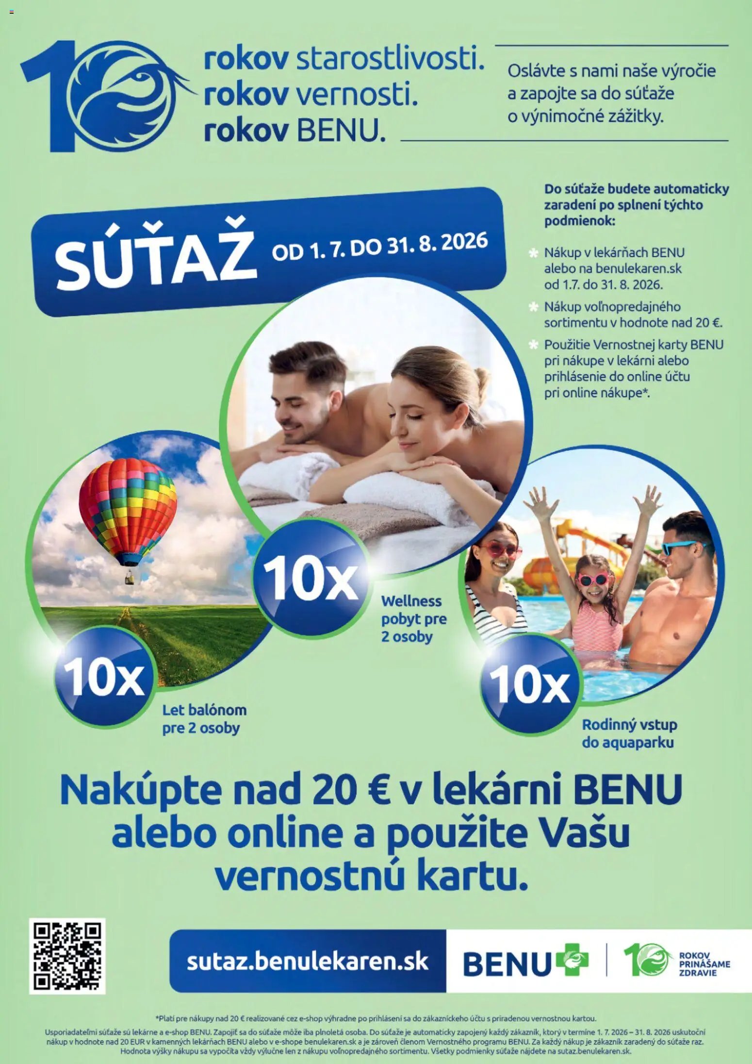 BENU Lekáreň leták od 01.07.2026 BENU Lekáreň leták
