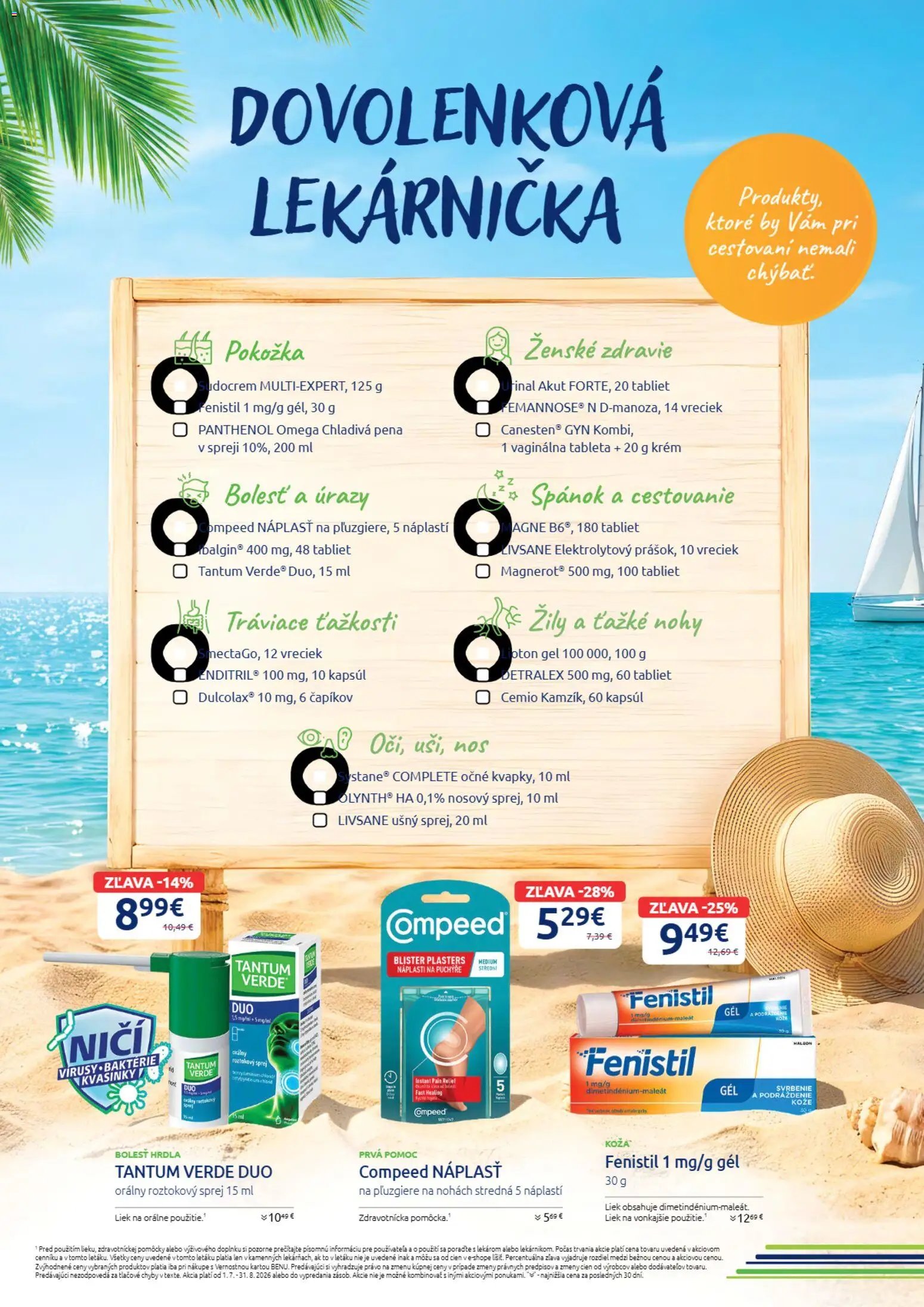 BENU Lekáreň leták od 01.07.2026 BENU Lekáreň leták