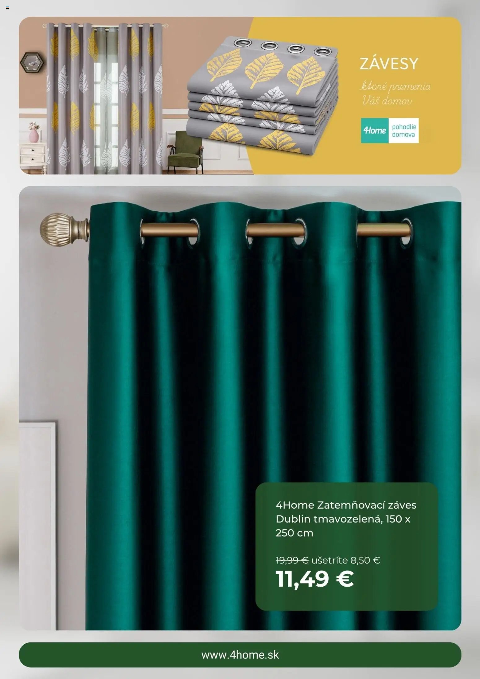 4home.sk leták od 17.03.2026 4home.sk leták (2026-03-17 - 2026-04-20) | 3