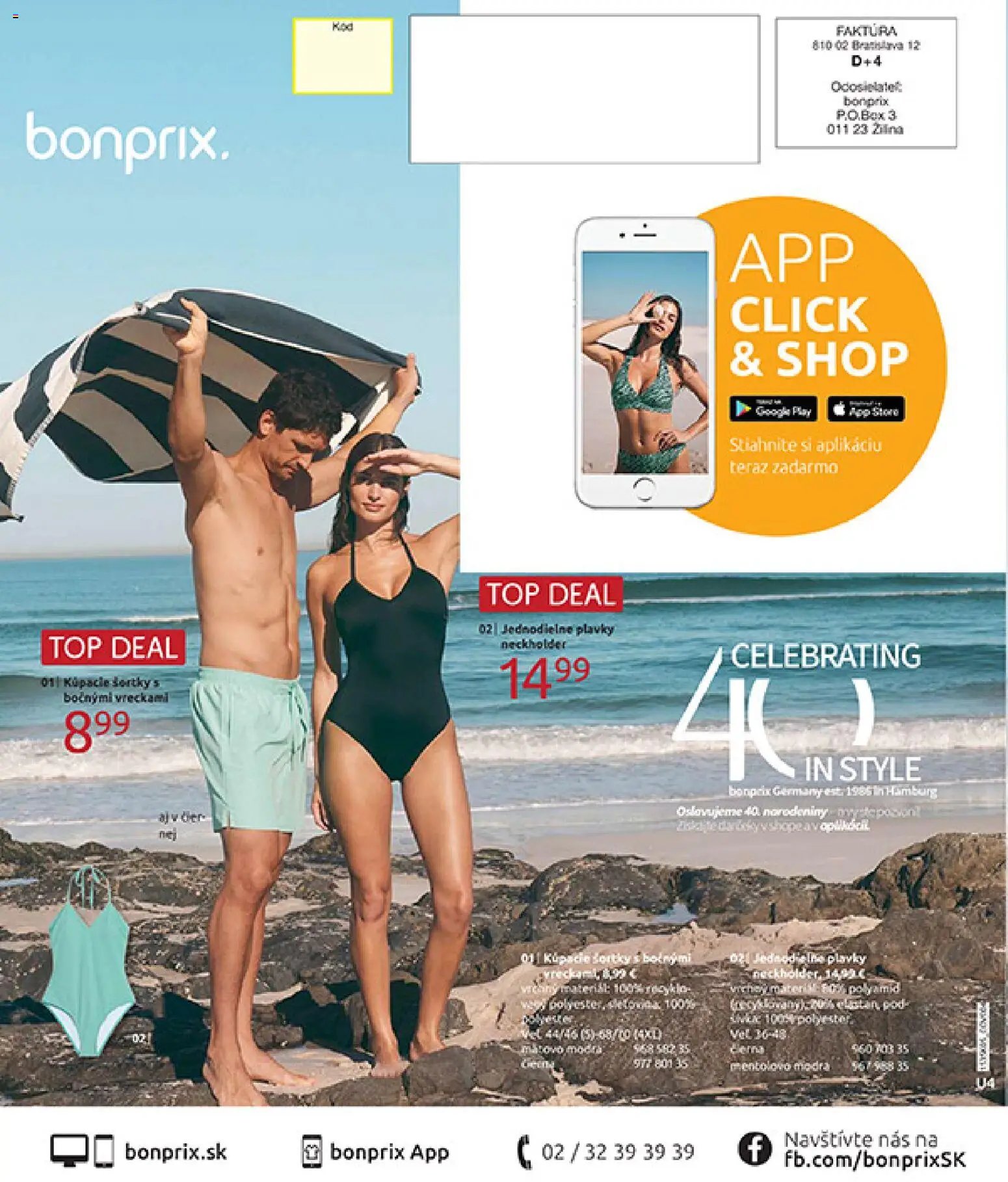 Bonprix leták od 19.05.2026 Bonprix nič na opaľovanie