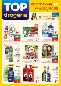 TOP Drogéria leták od 13.07.2026 TOP Drogéria leták