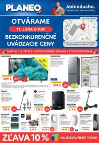 Planeo Elektro leták od 11.06.2026 Planeo Elektro nová predajňa - Rožňava