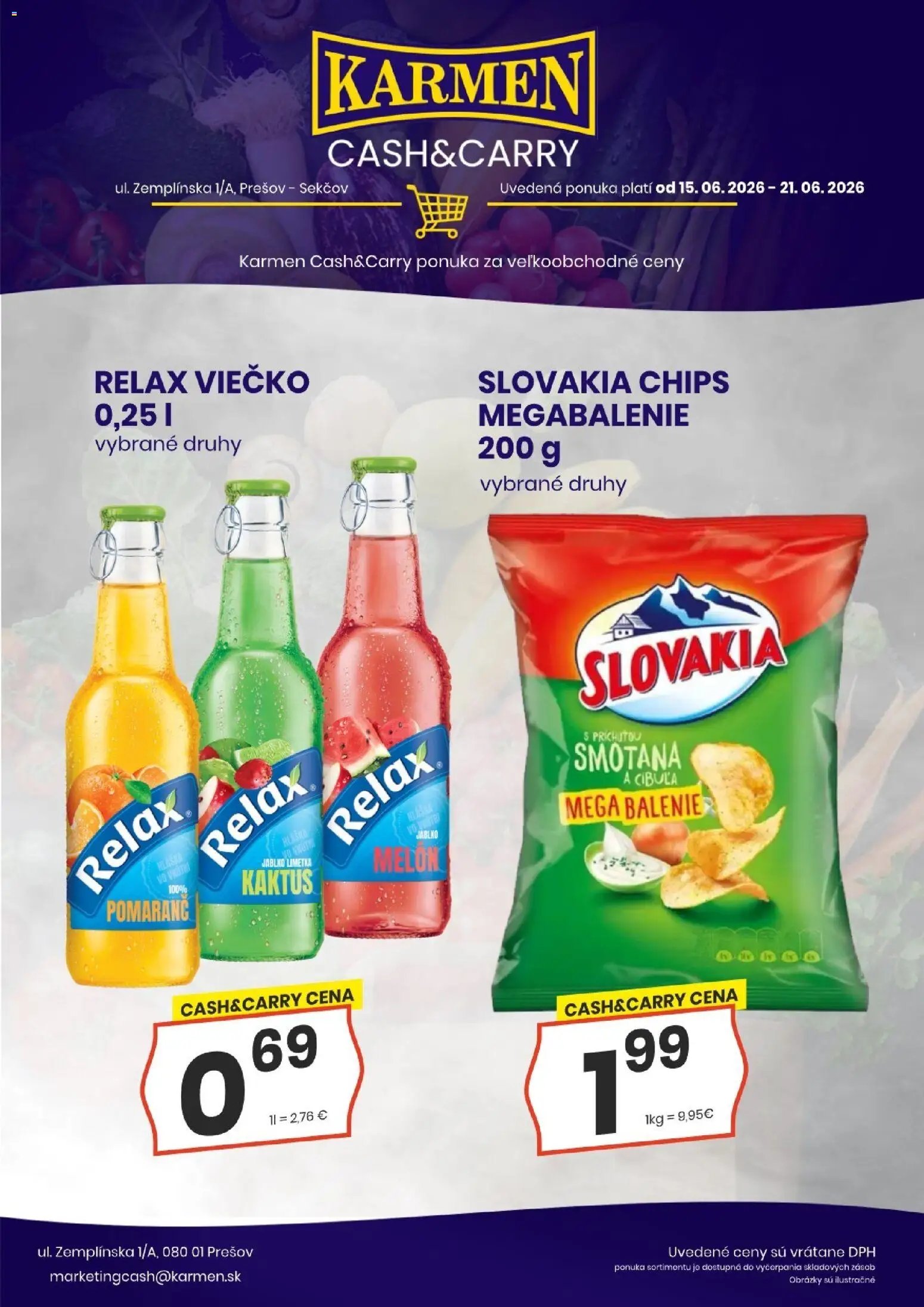 KARMEN CBA leták od 15.06.2026 KARMEN CBA Cash & Carry