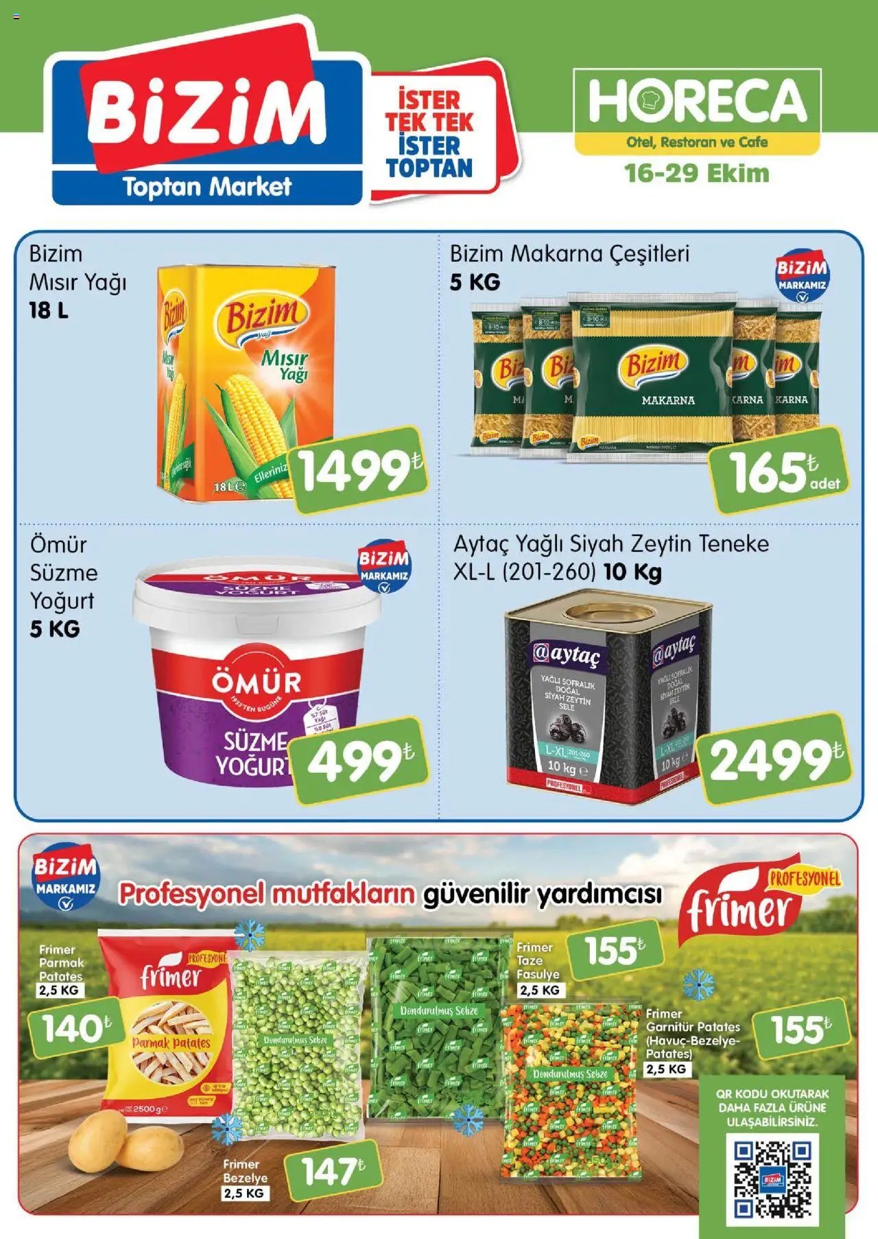 Bizim Toptan tarihli katalog 16 1010 2025 Horeca kataloğu