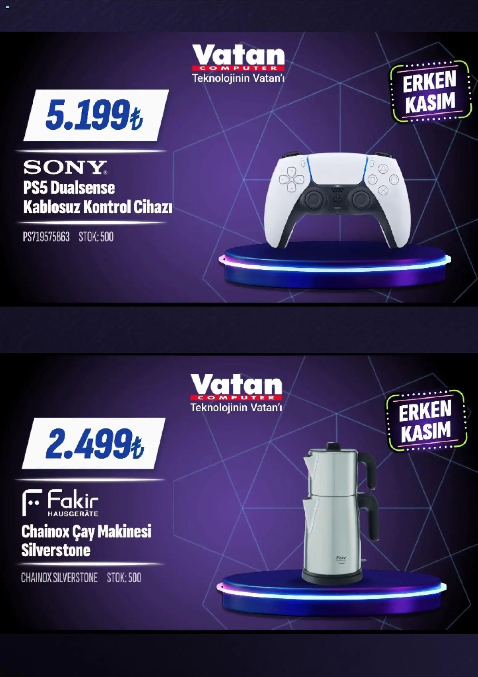 Vatan Bilgisayar tarihli katalog 27 1010 2025 İndirim