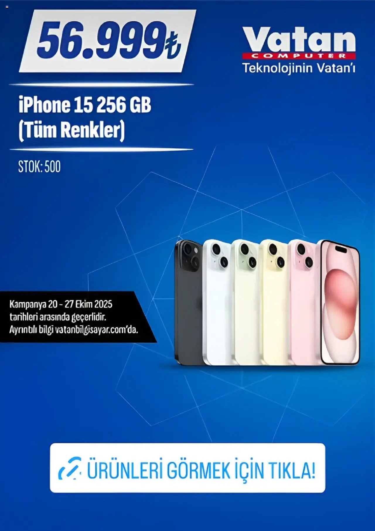 Vatan Bilgisayar tarihli katalog 20 1010 2025 İndirim