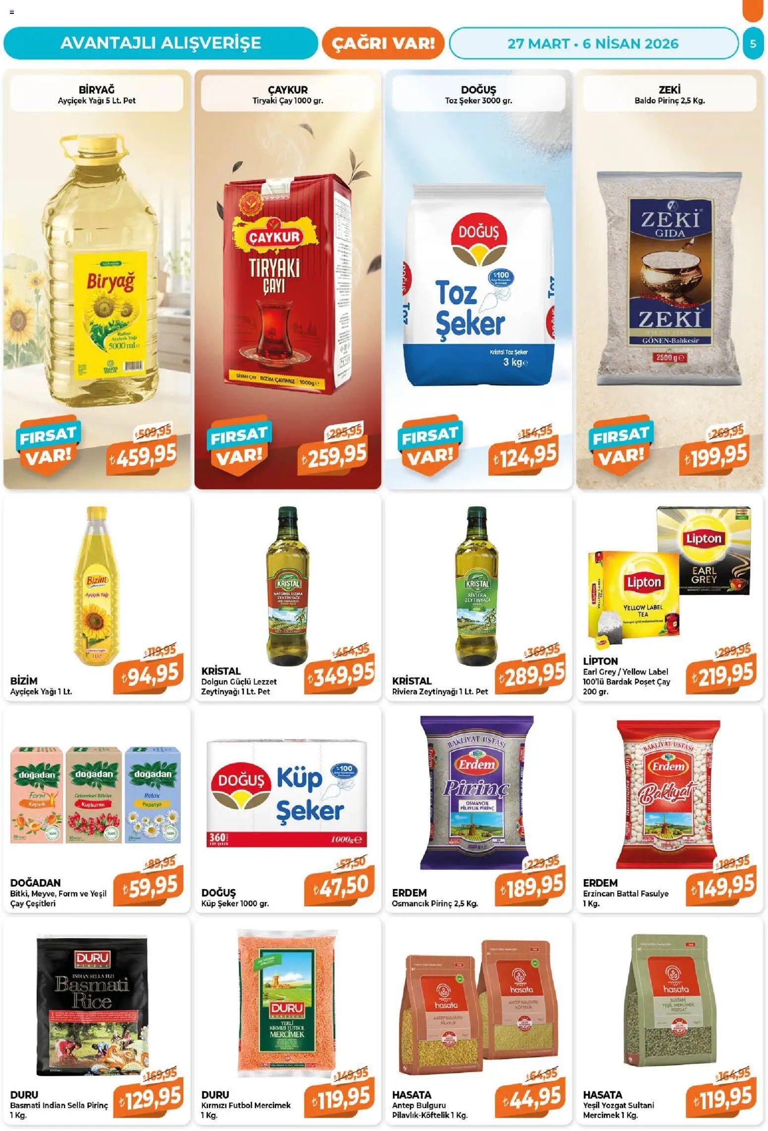 Çağrı Market tarihli katalog 27 0303 2026 Çağrı Market Katalog