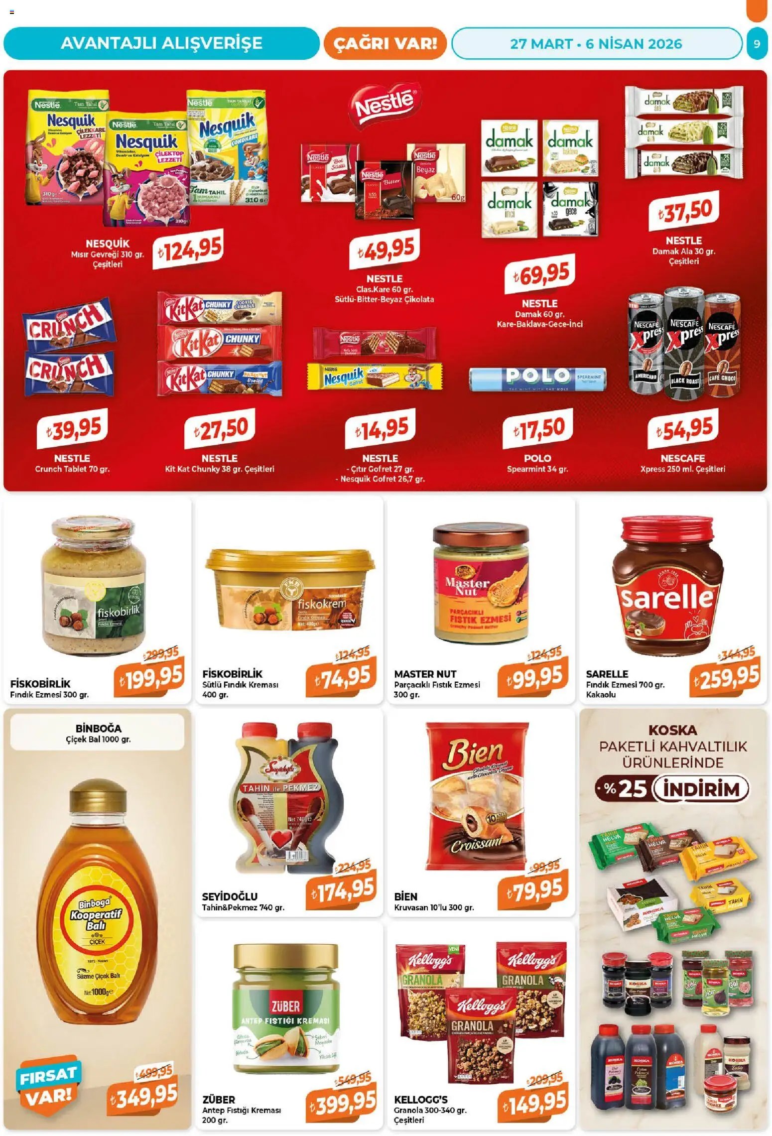Çağrı Market tarihli katalog 27 0303 2026 Çağrı Market Katalog