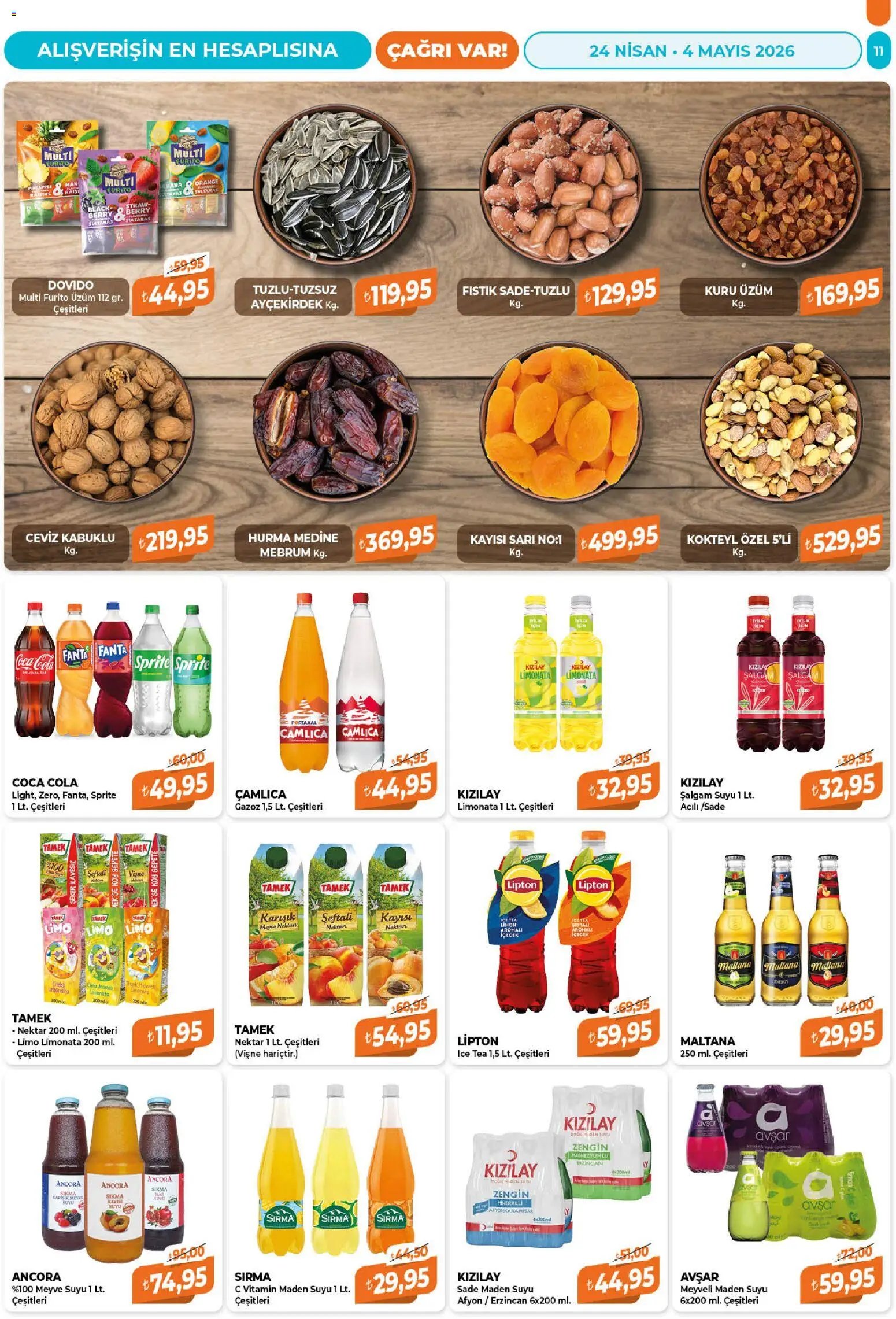 Çağrı Market tarihli katalog 24 0404 2026 Çağrı Market Katalog