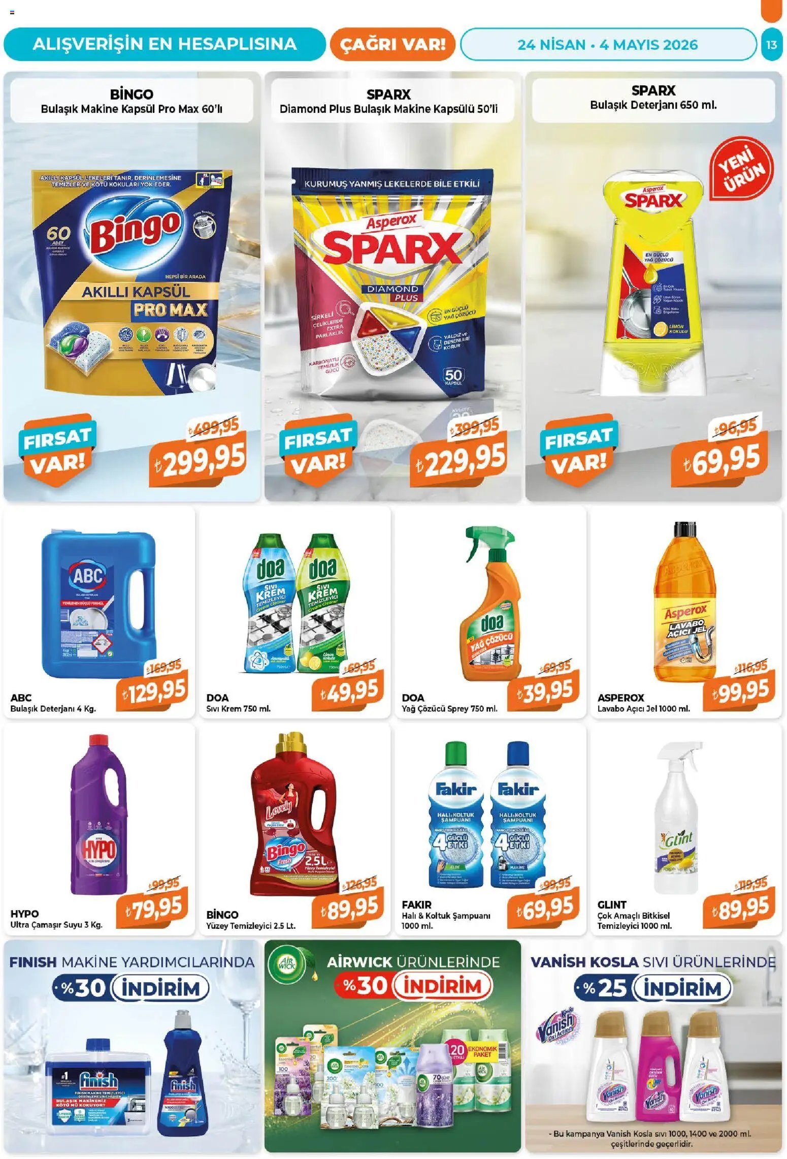 Çağrı Market tarihli katalog 24 0404 2026 Çağrı Market Katalog