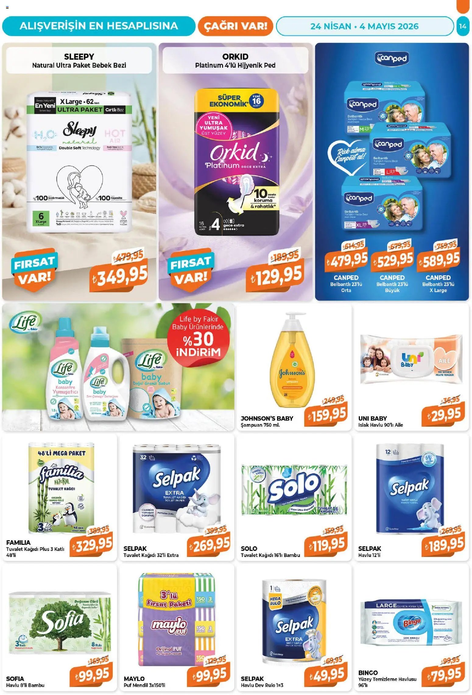 Çağrı Market tarihli katalog 24 0404 2026 Çağrı Market Katalog