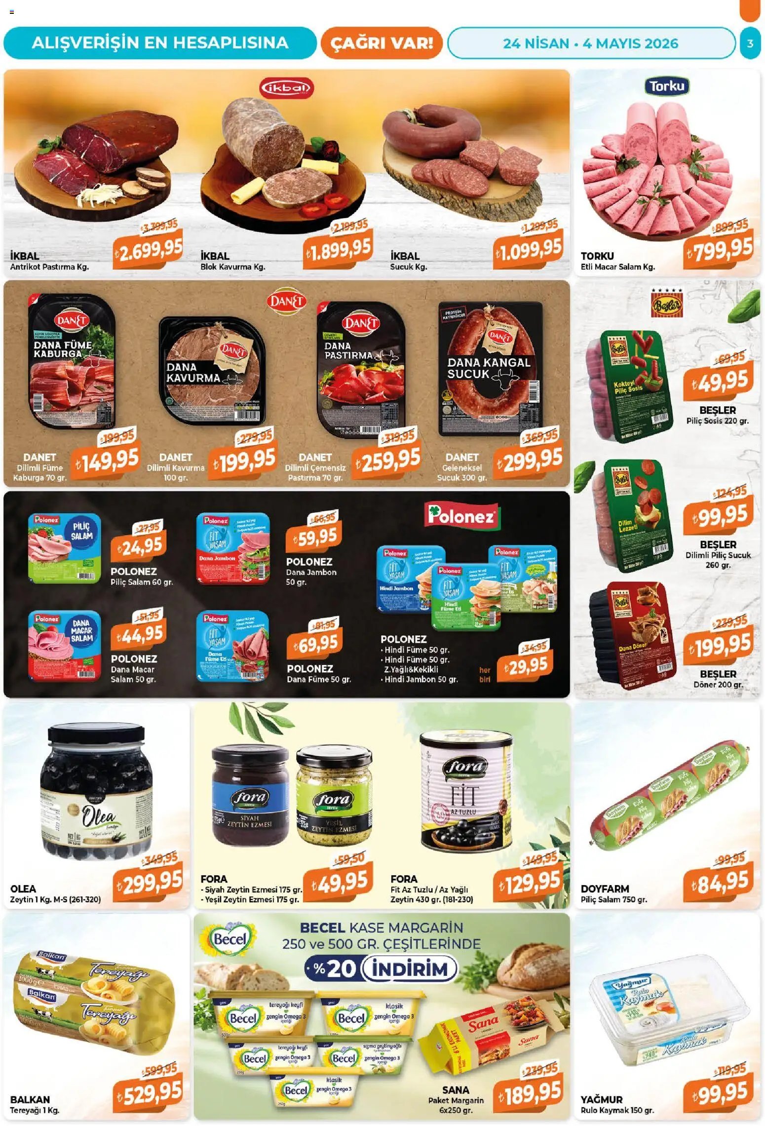 Çağrı Market tarihli katalog 24 0404 2026 Çağrı Market Katalog