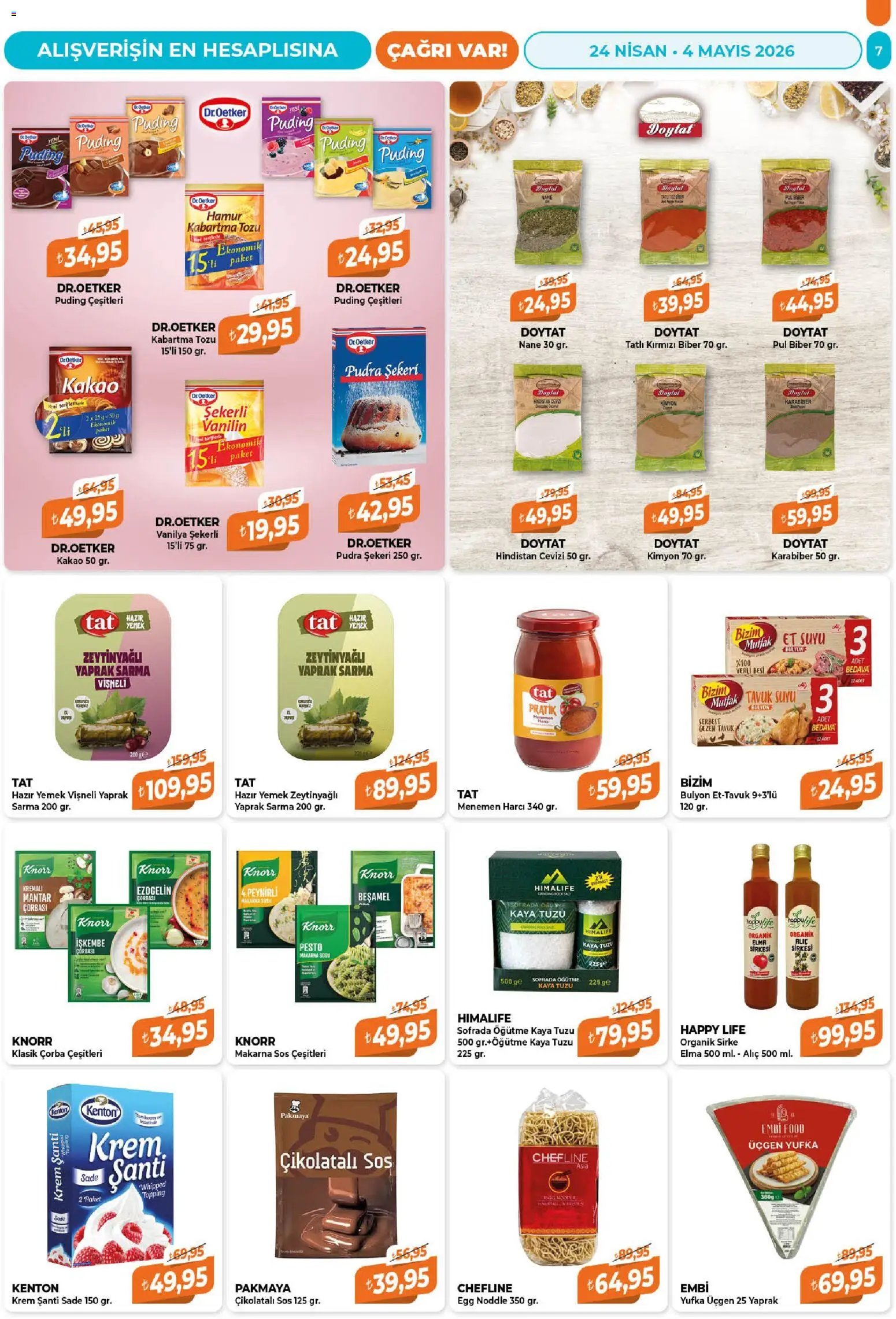 Çağrı Market tarihli katalog 24 0404 2026 Çağrı Market Katalog