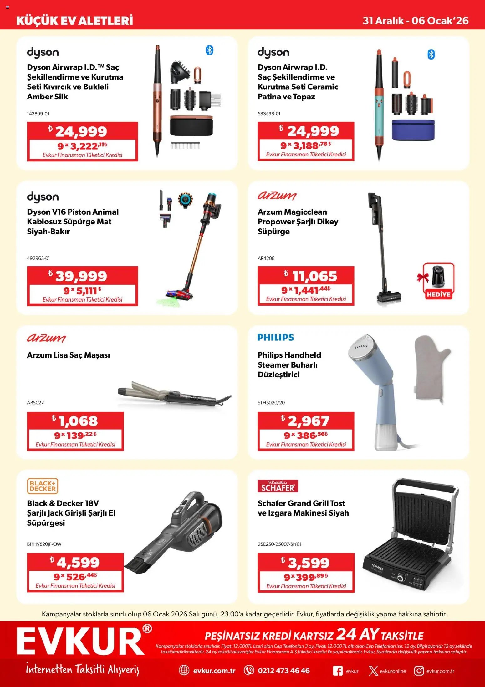 Evkur tarihli katalog 31 1212 2025 Katalog