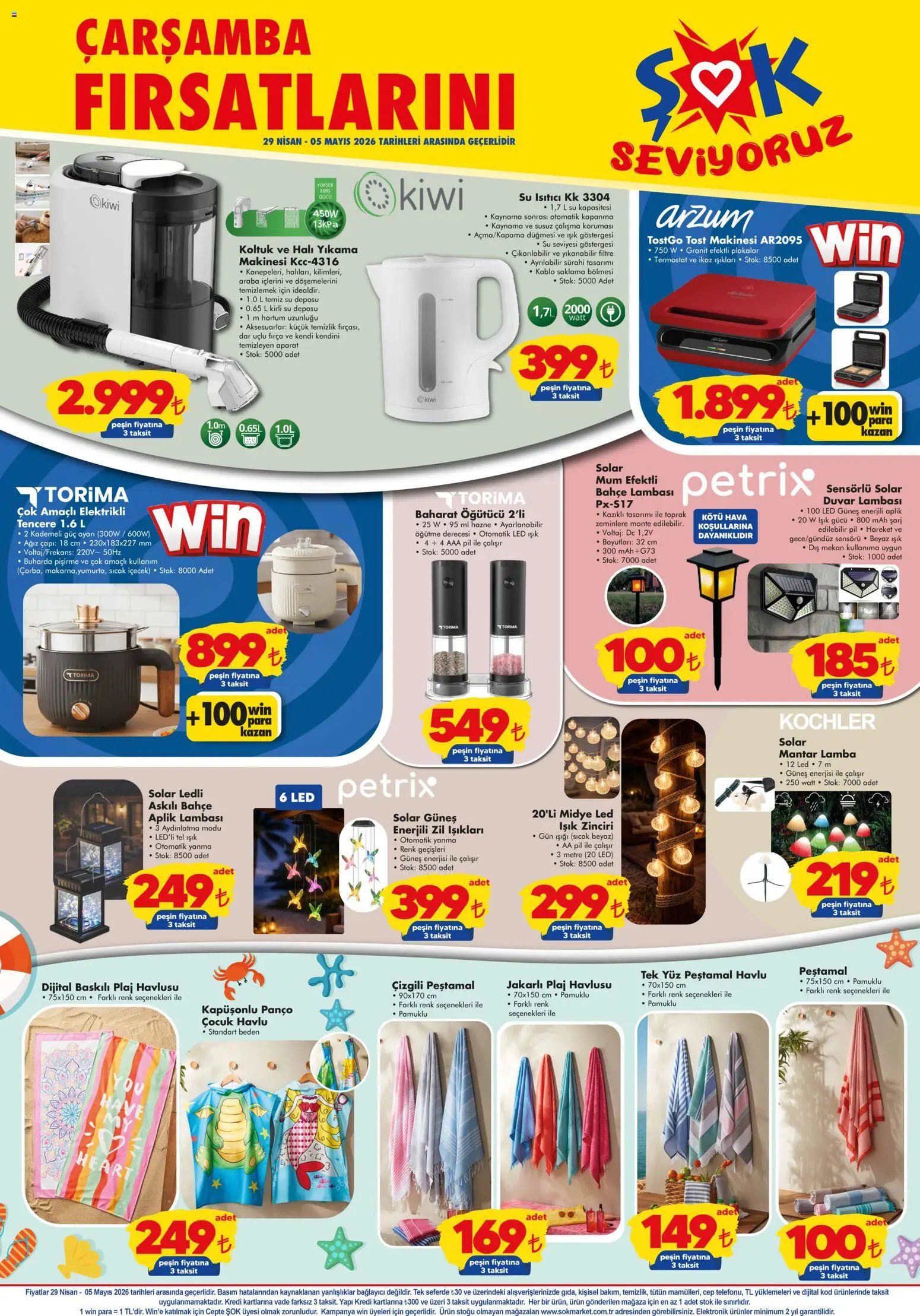 Şok Market tarihli katalog 29 0404 2026 Şok Market Katalog