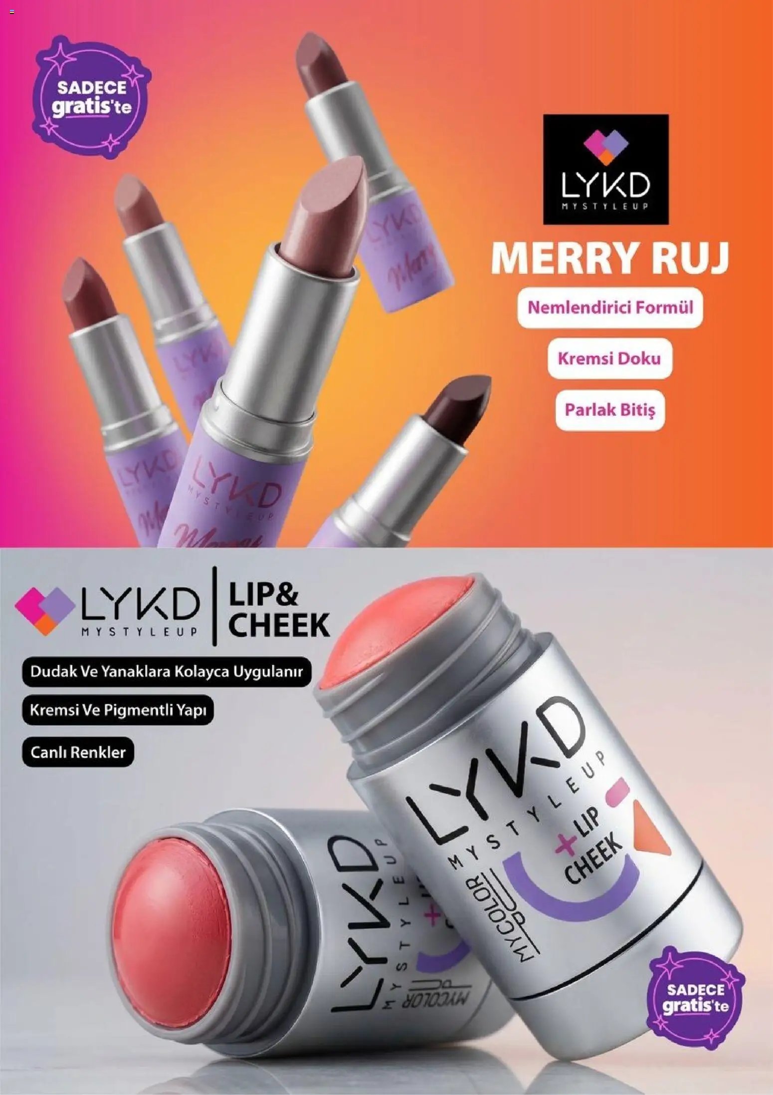 Gratis tarihli katalog 01 0606 2026 Gratis Katalog