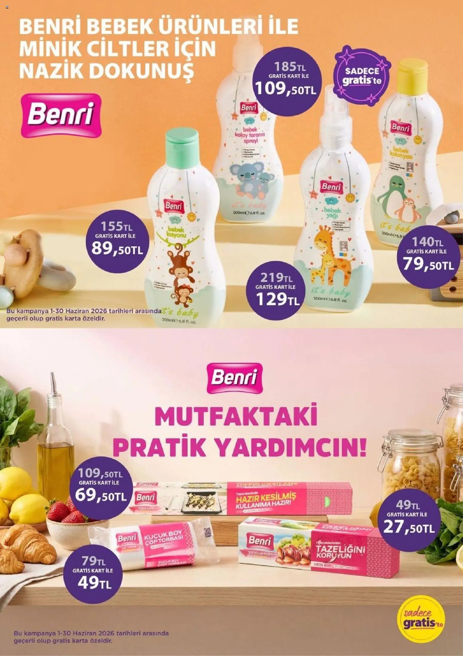 Gratis tarihli katalog 01 0606 2026 Gratis Katalog