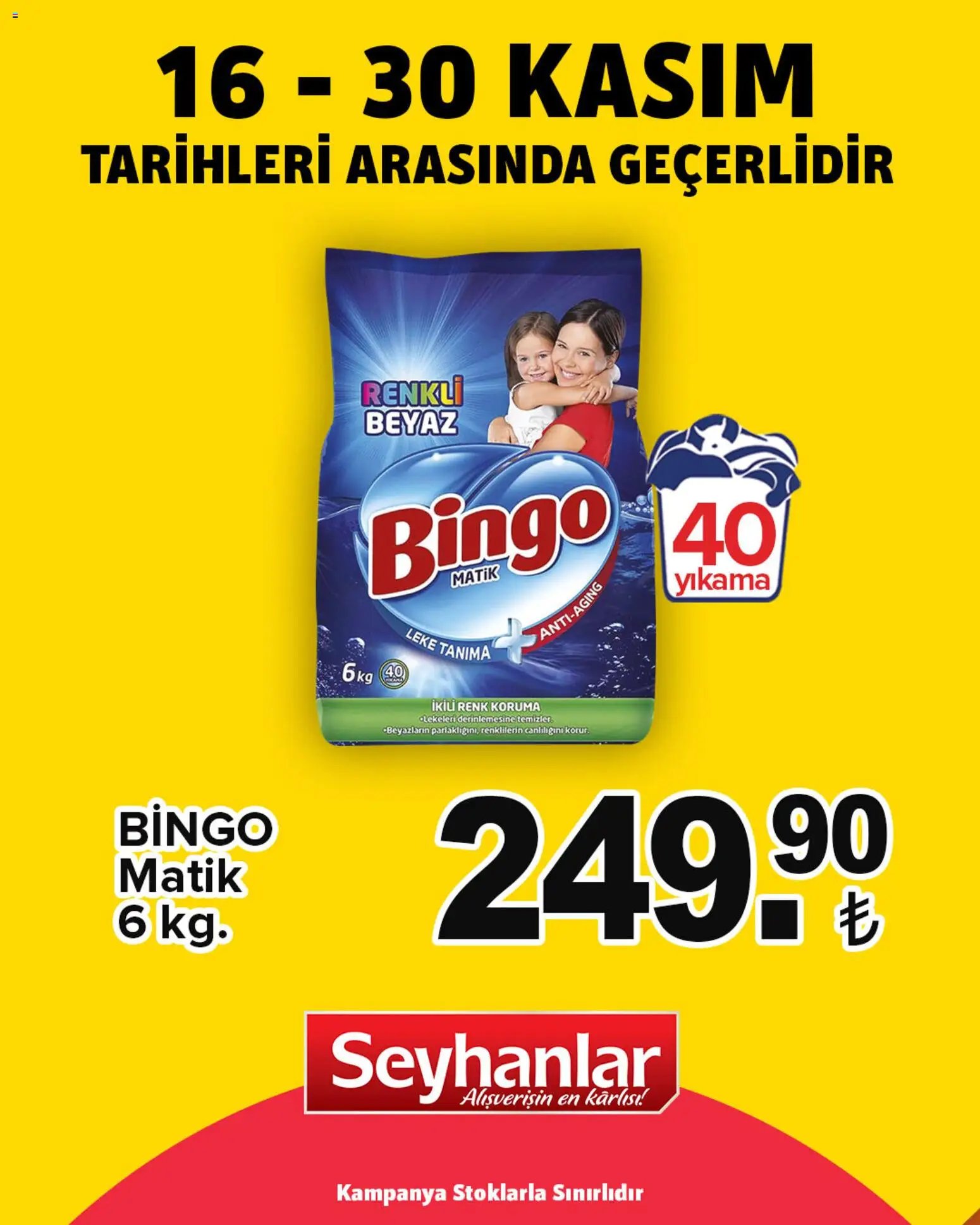 Seyhanlar Market tarihli katalog 16 1111 2025 Katalog